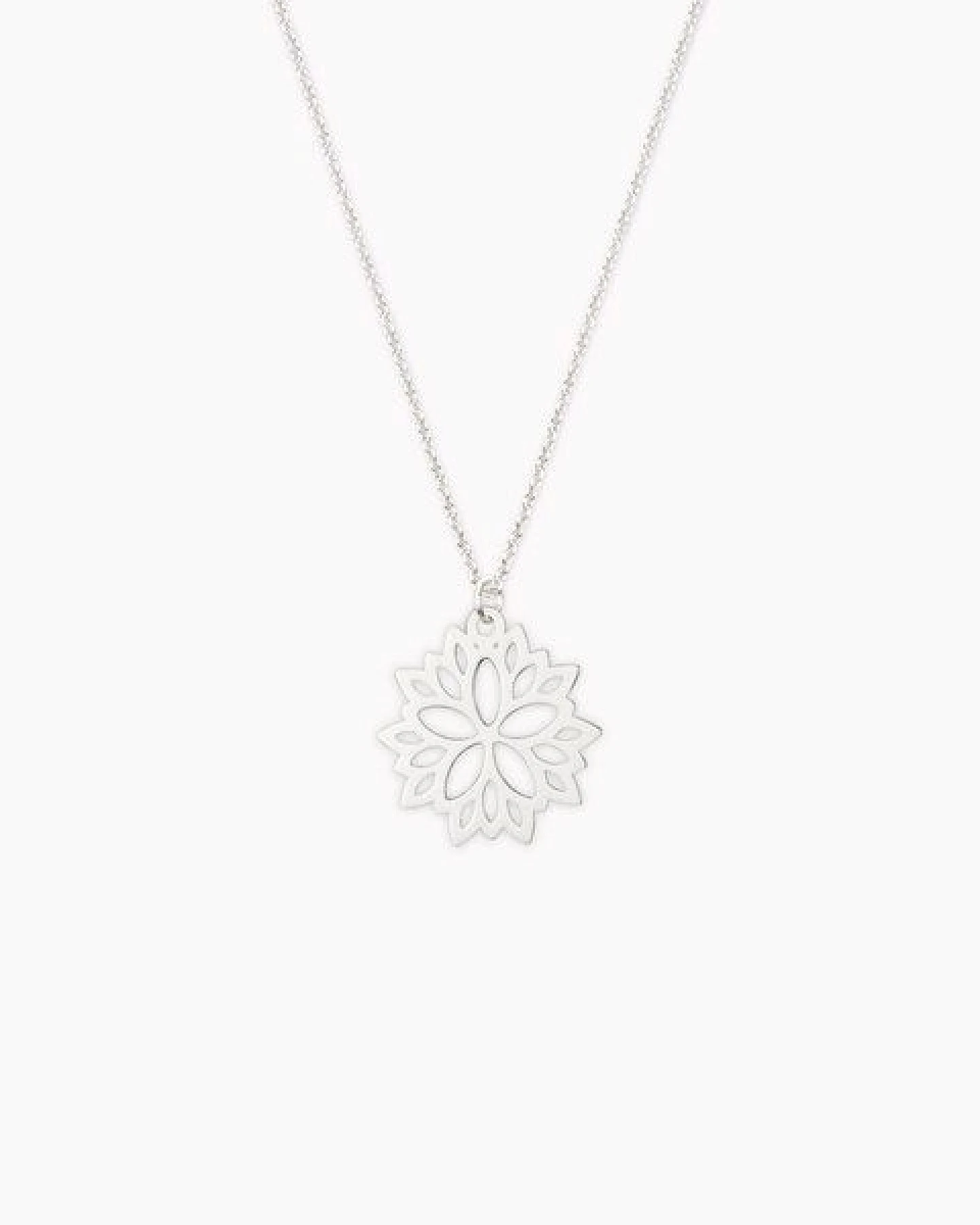 lille mus Kette 'Blumenstern' 925 Silber / vergoldet – Ansicht 2