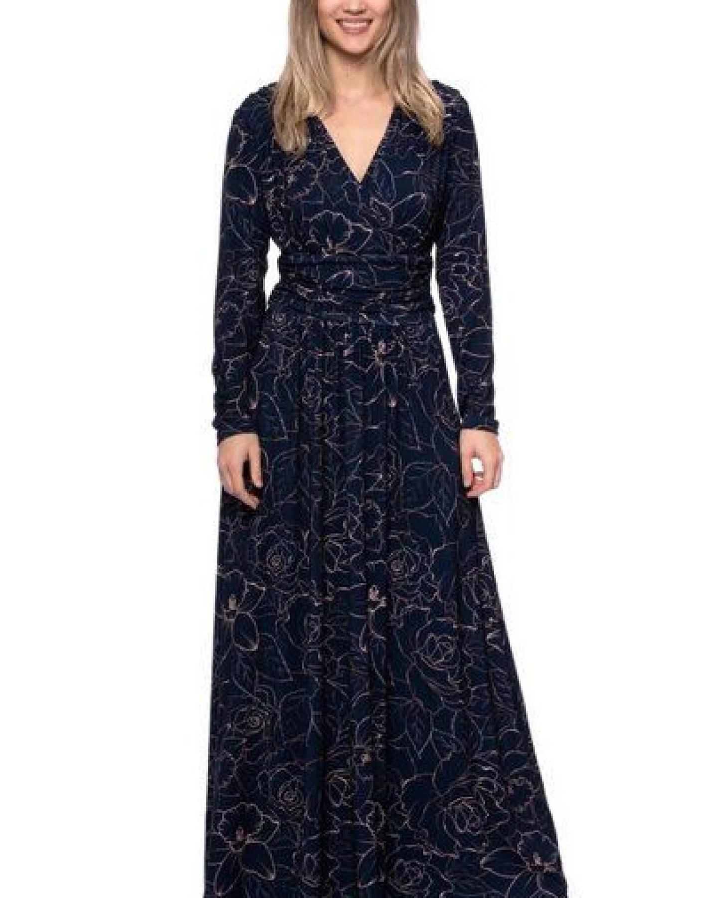 Ingoria PANDORA Maxikleid Langarm (Print) – Ansicht 2