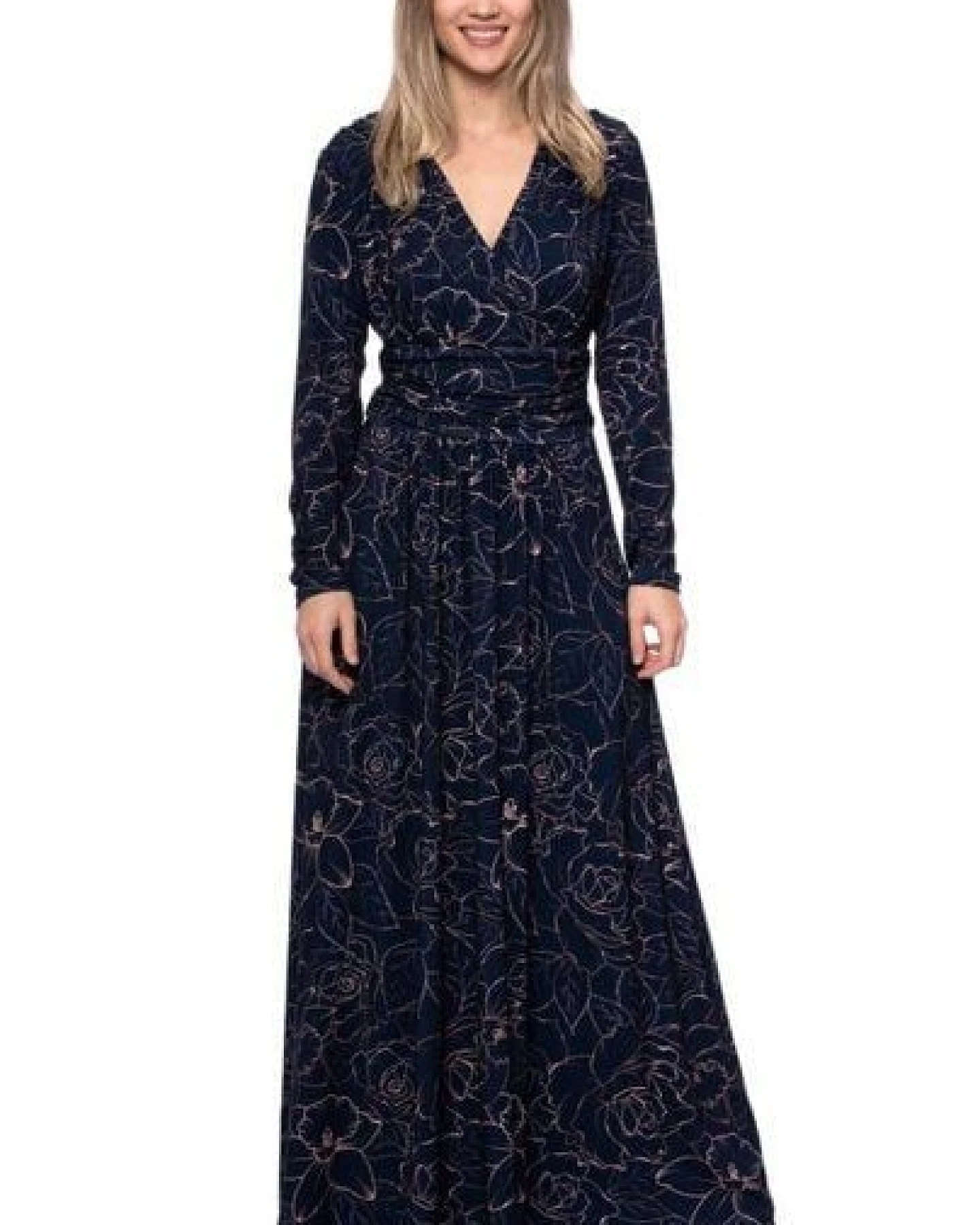 Ingoria PANDORA Maxikleid Langarm (Print) – Ansicht 2