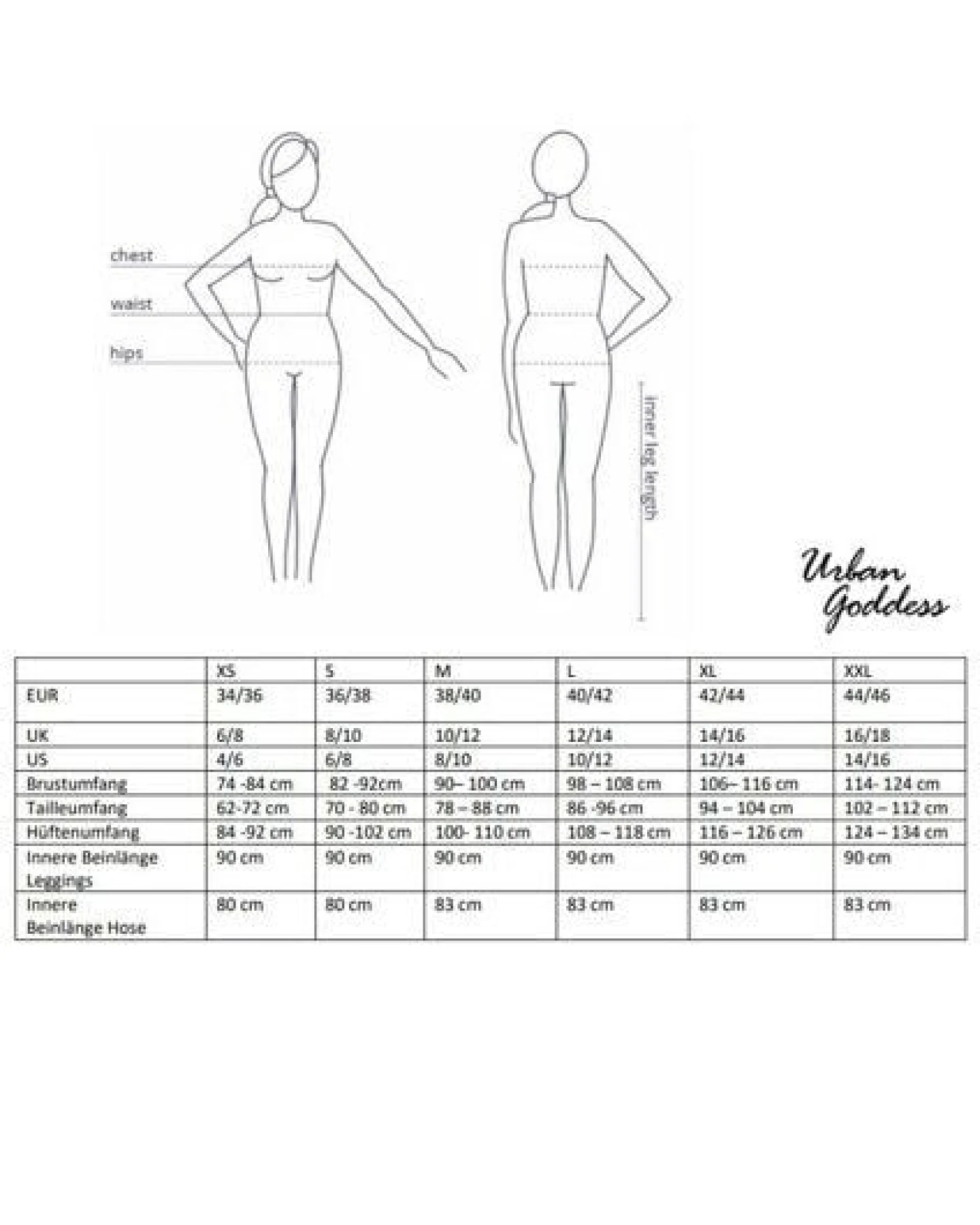 Urban Goddess Bhumi Loose Fit Yoga Hose – Ansicht 4