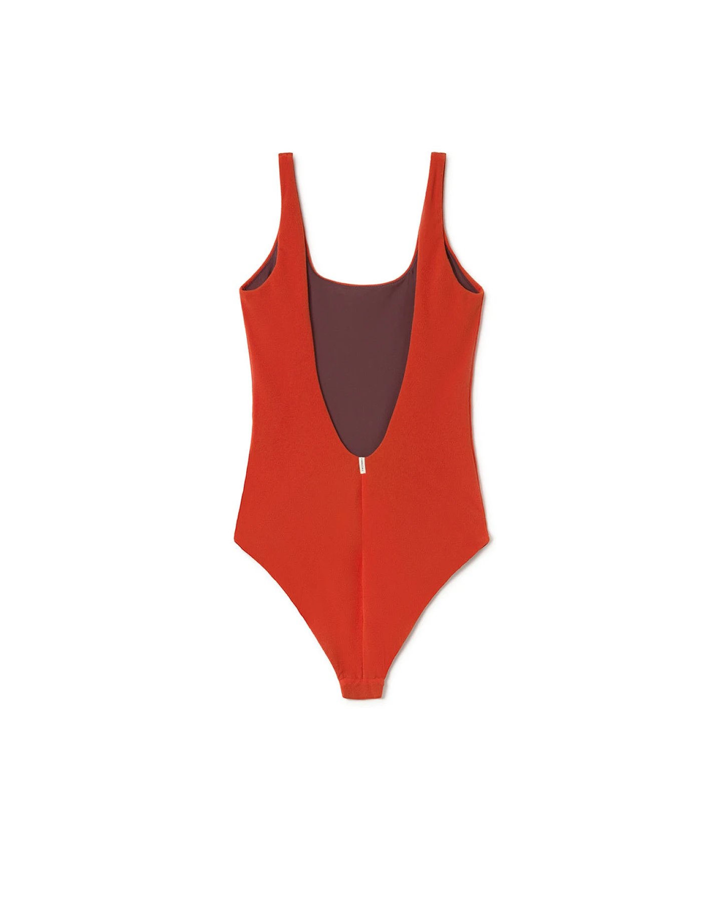 TWOTHIRDS Damen vegan Badeanzug Brava Lava Rot – Ansicht 2
