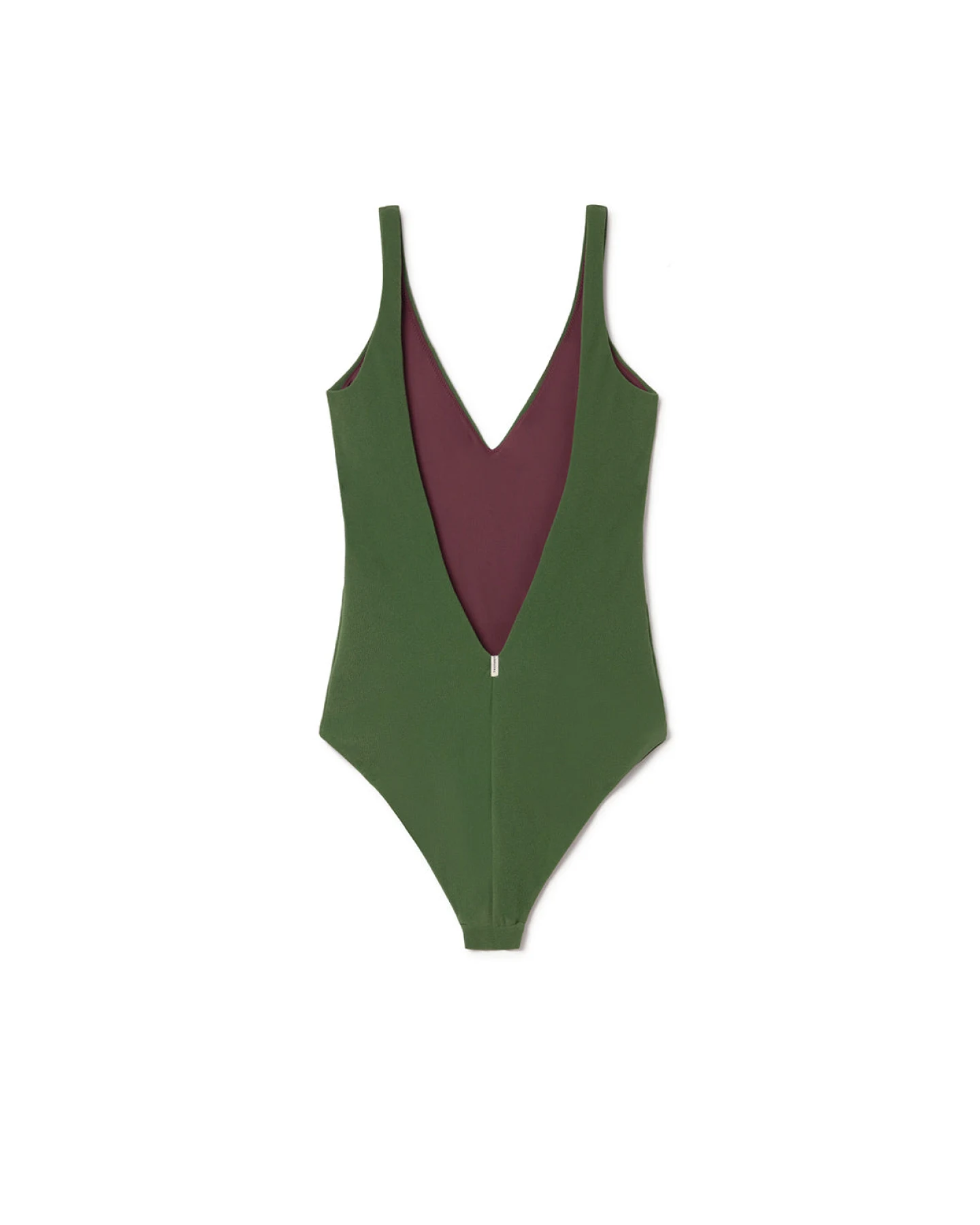 TWOTHIRDS Damen vegan Badeanzug Leygues Grün – Ansicht 2