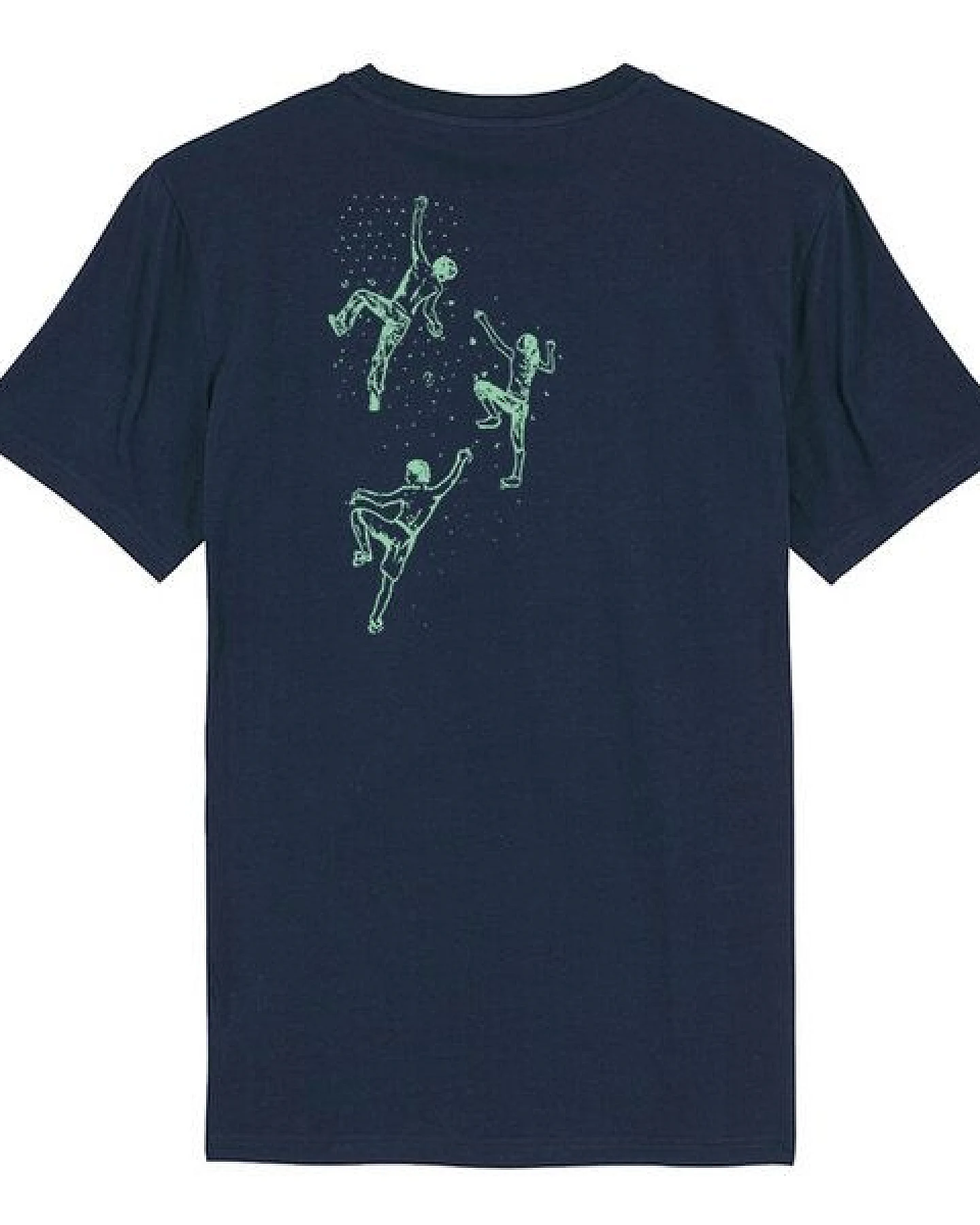 Spangeltangel T-Shirt "Bouldern", Herren, Klettern, bedruckt, Siebdruck, Bio-Baumwolle – Ansicht 2