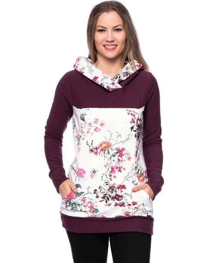 Milchshake JUNA Kapuzenpullover Stillpullover aus Bio Baumwolle
