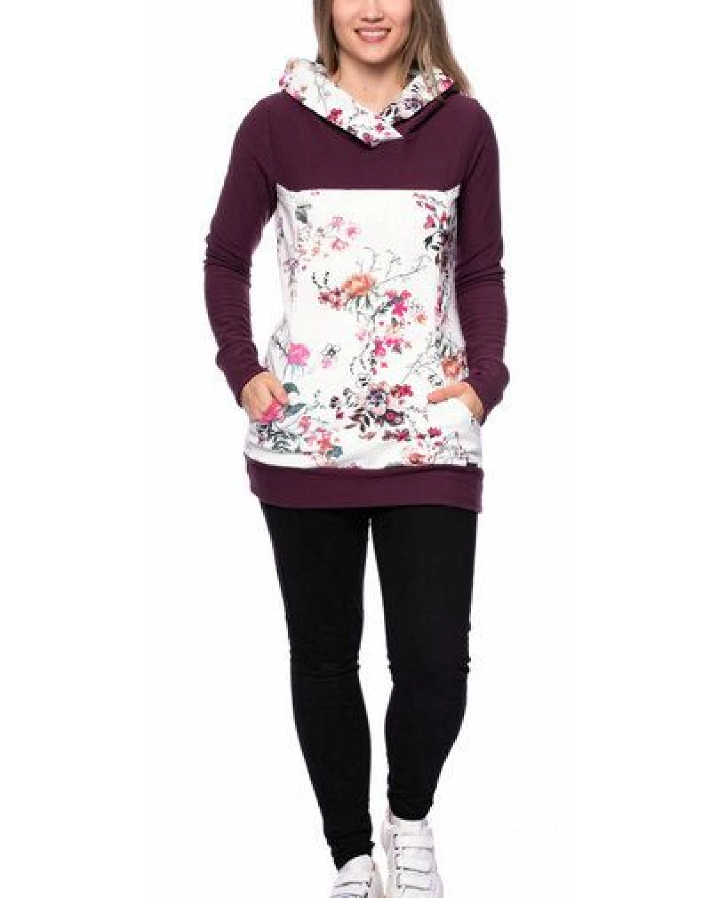 Milchshake JUNA Kapuzenpullover Stillpullover aus Bio Baumwolle – Ansicht 4