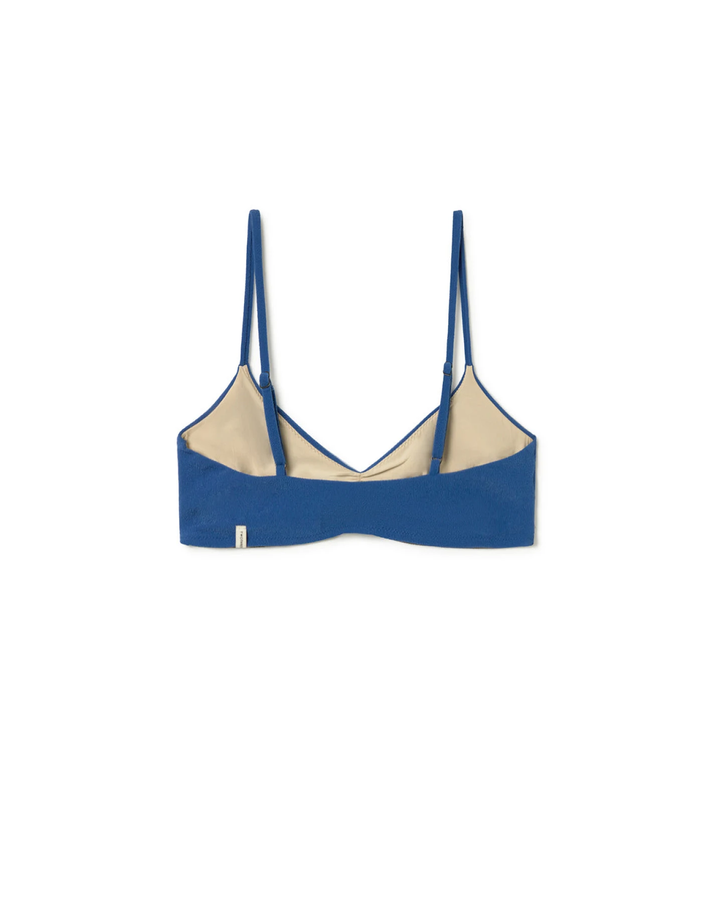 TWOTHIRDS Damen vegan Bikinioberteil Conic Kobaltblau – Ansicht 2