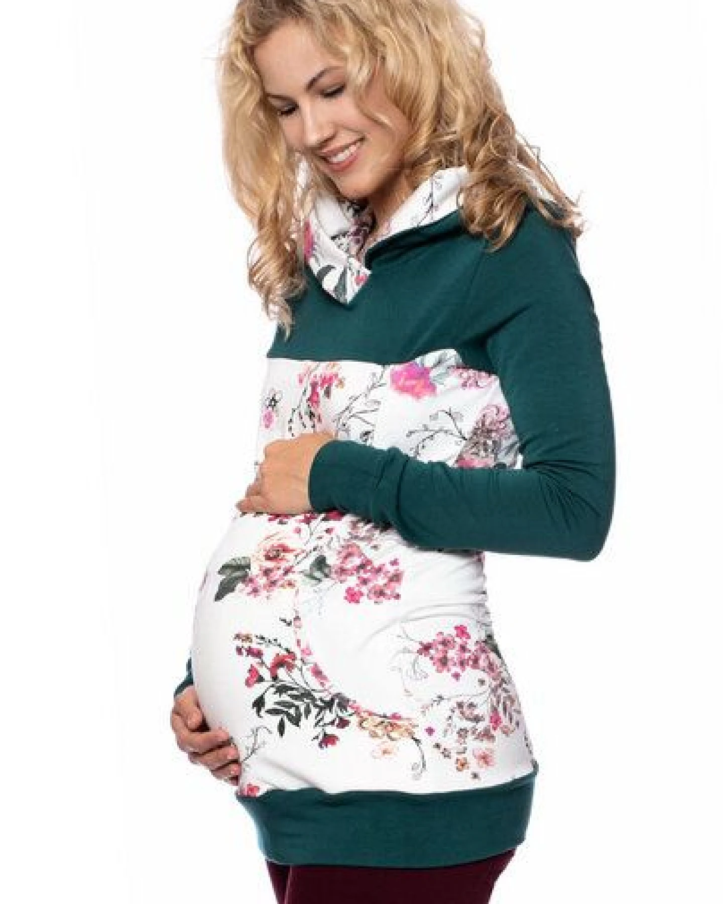 Milchshake JUNA Kapuzenpullover Stillpullover aus Bio Baumwolle – Ansicht 3