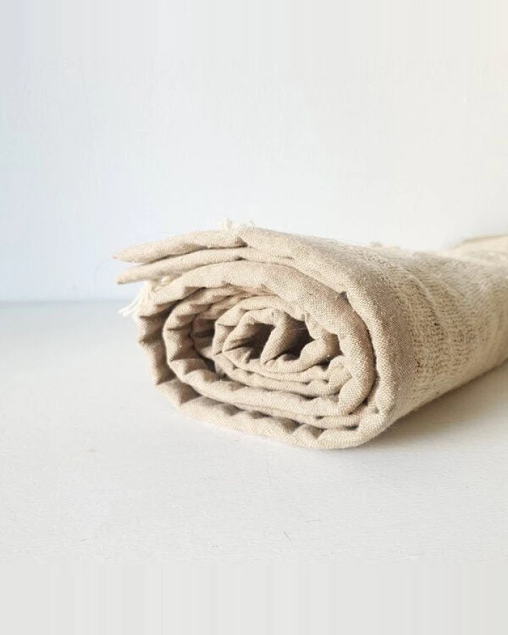 Himal Hemp Yogamatte, Teppich, Tischläufer rechteckig aus wildem Hanf