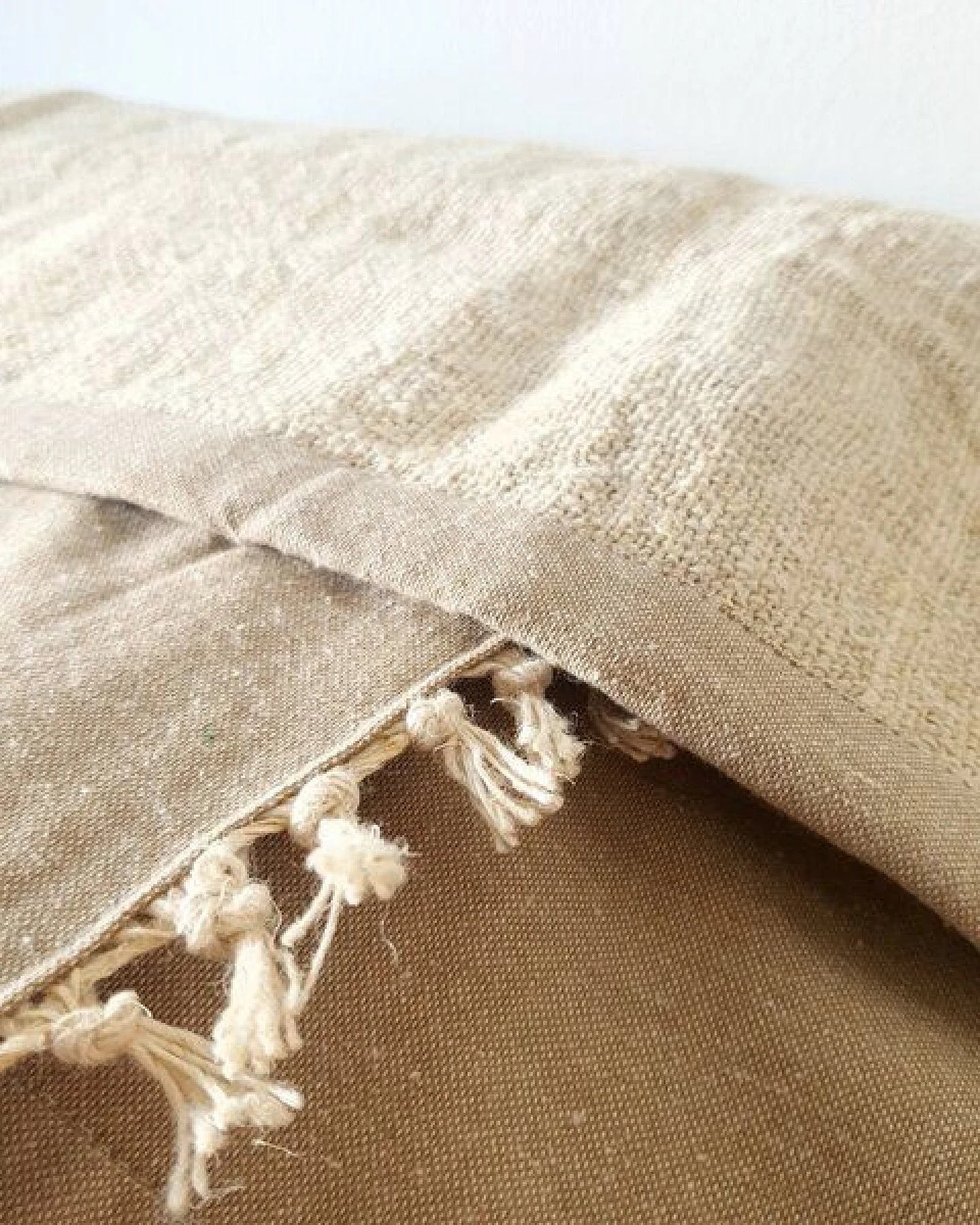 Himal Hemp Yogamatte, Teppich, Tischläufer rechteckig aus wildem Hanf – Ansicht 3