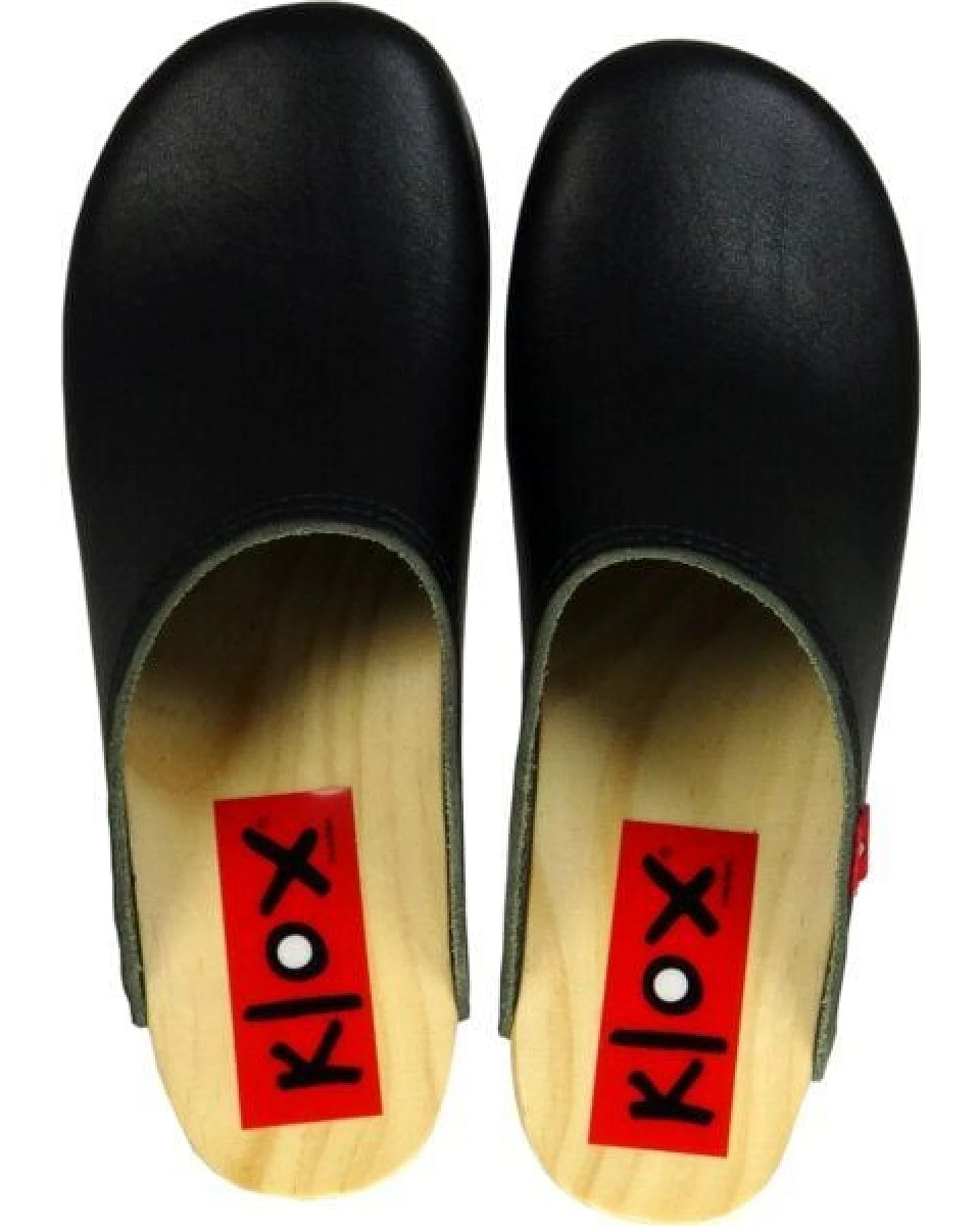 Klox Original Clog - handgemachter Holzclog mit pflanzlich gegerbtem Leder – Ansicht 3
