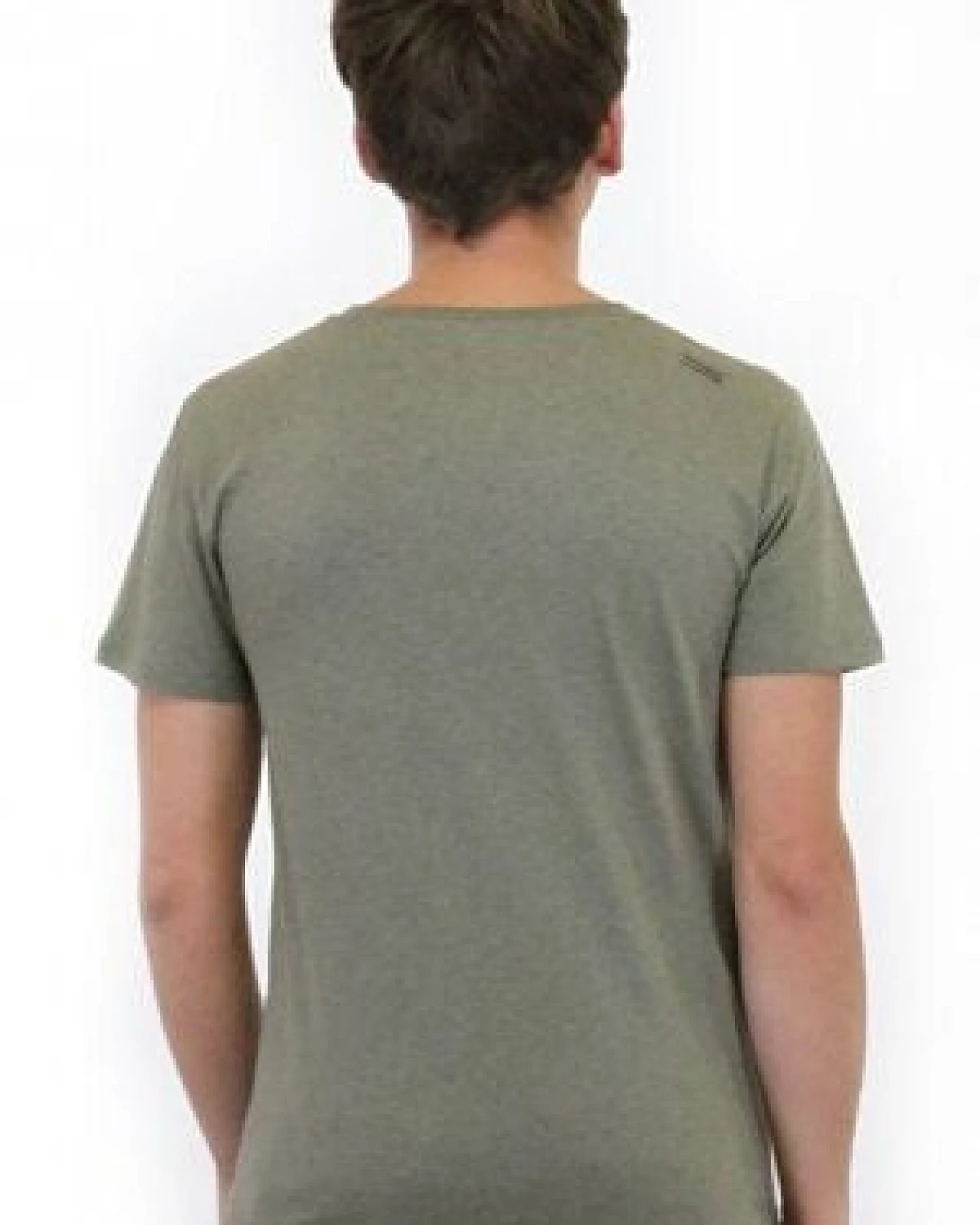 Spangeltangel T-Shirt "Eat, Sleep, Vinyl", nachhaltig, Vinyl, Herren, Plattenspieler, bedruckt – Ansicht 2