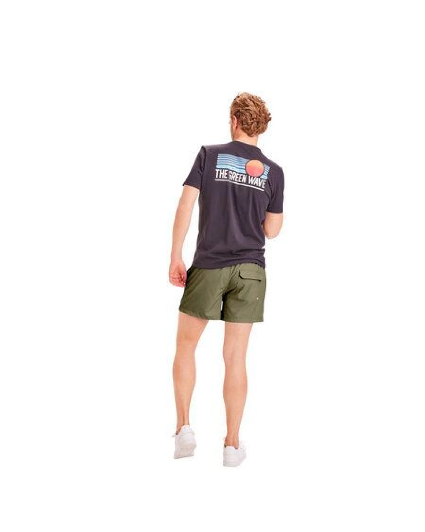 KnowledgeCotton Apparel Badehose BAY STRETCH aus recyceltem Material – Ansicht 3