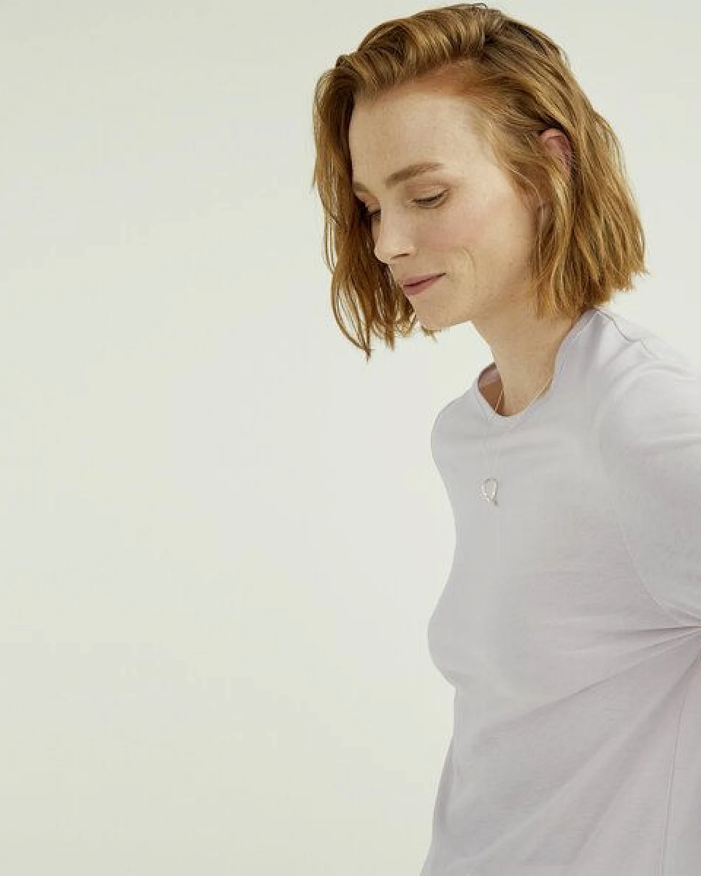 d'Els Mira Damen Rundhals-Neck Langarm T-Shirt aus Single Jersey Bio Baumwolle – Ansicht 2