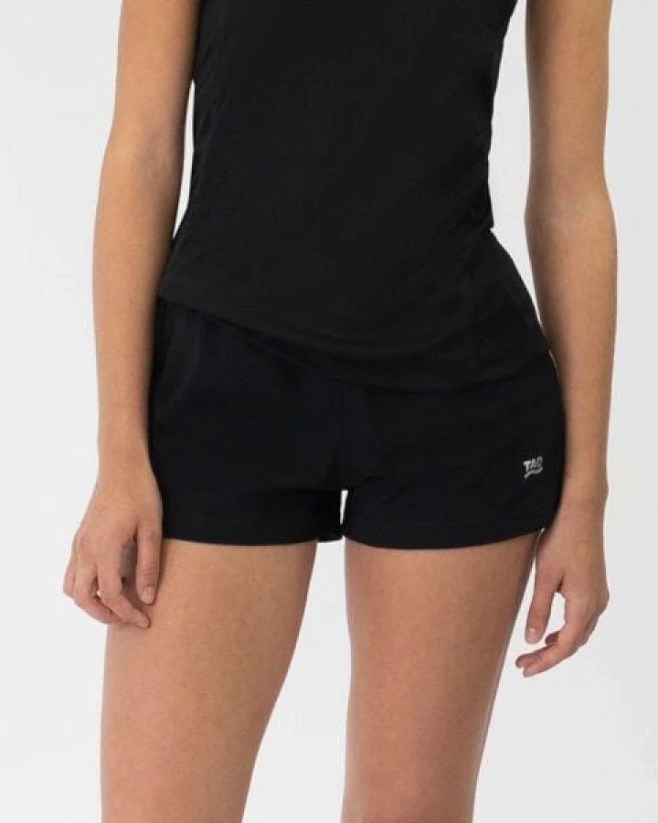 TAO Sportswear Lockere Damen Laufshort KIKE mit feststellbarer Reißverschlusstasche