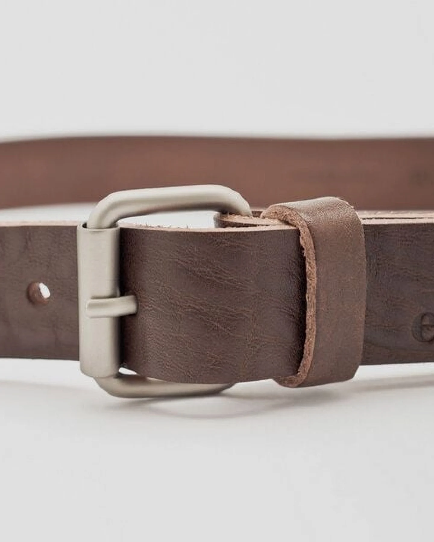 ekn footwear Gürtel - Brown Leather – Ansicht 4