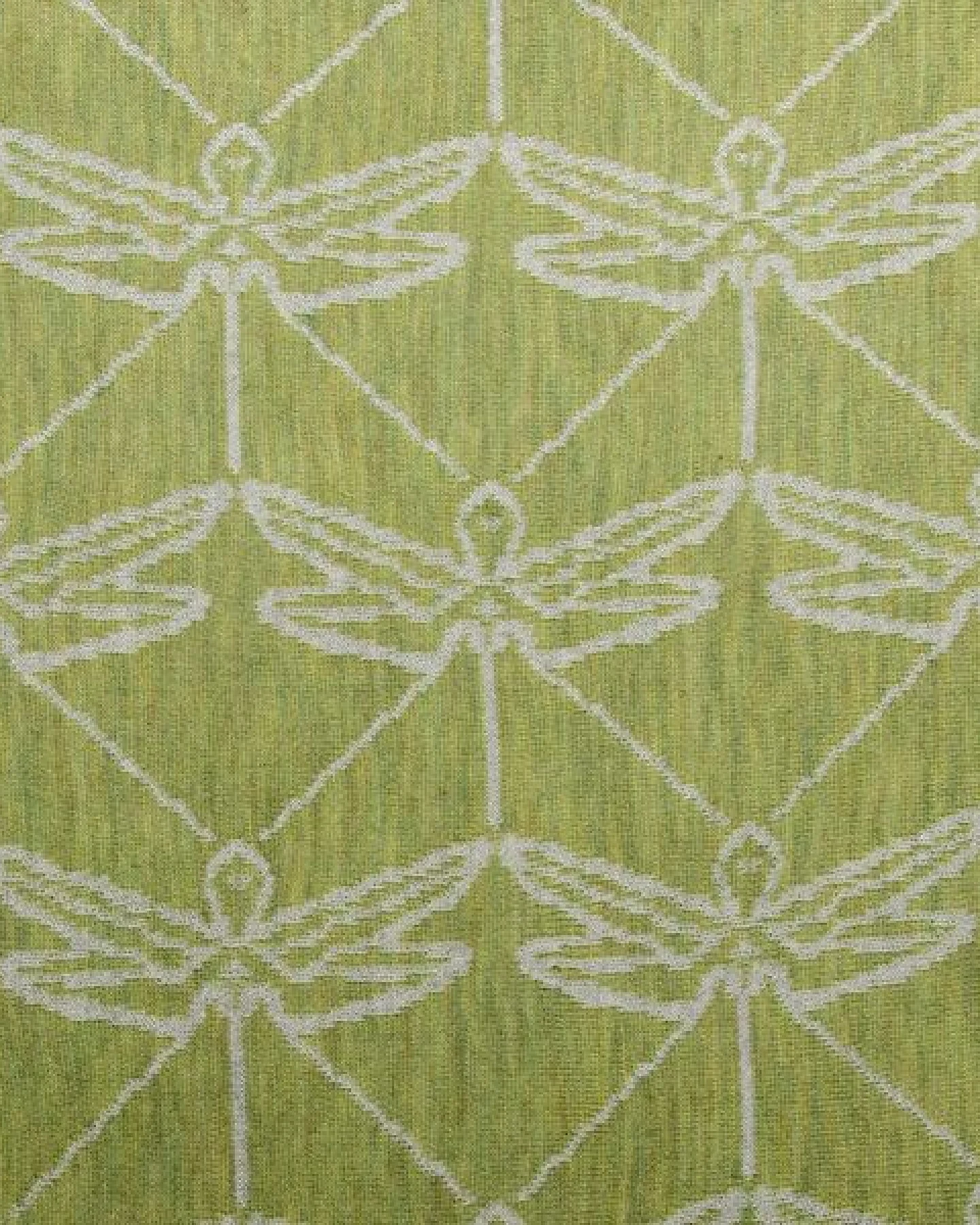 LANARTO slow fashion Stola dreieckiges Schultertuch Libelle zweifarbig gestrickt aus Merinowolle – Ansicht 3