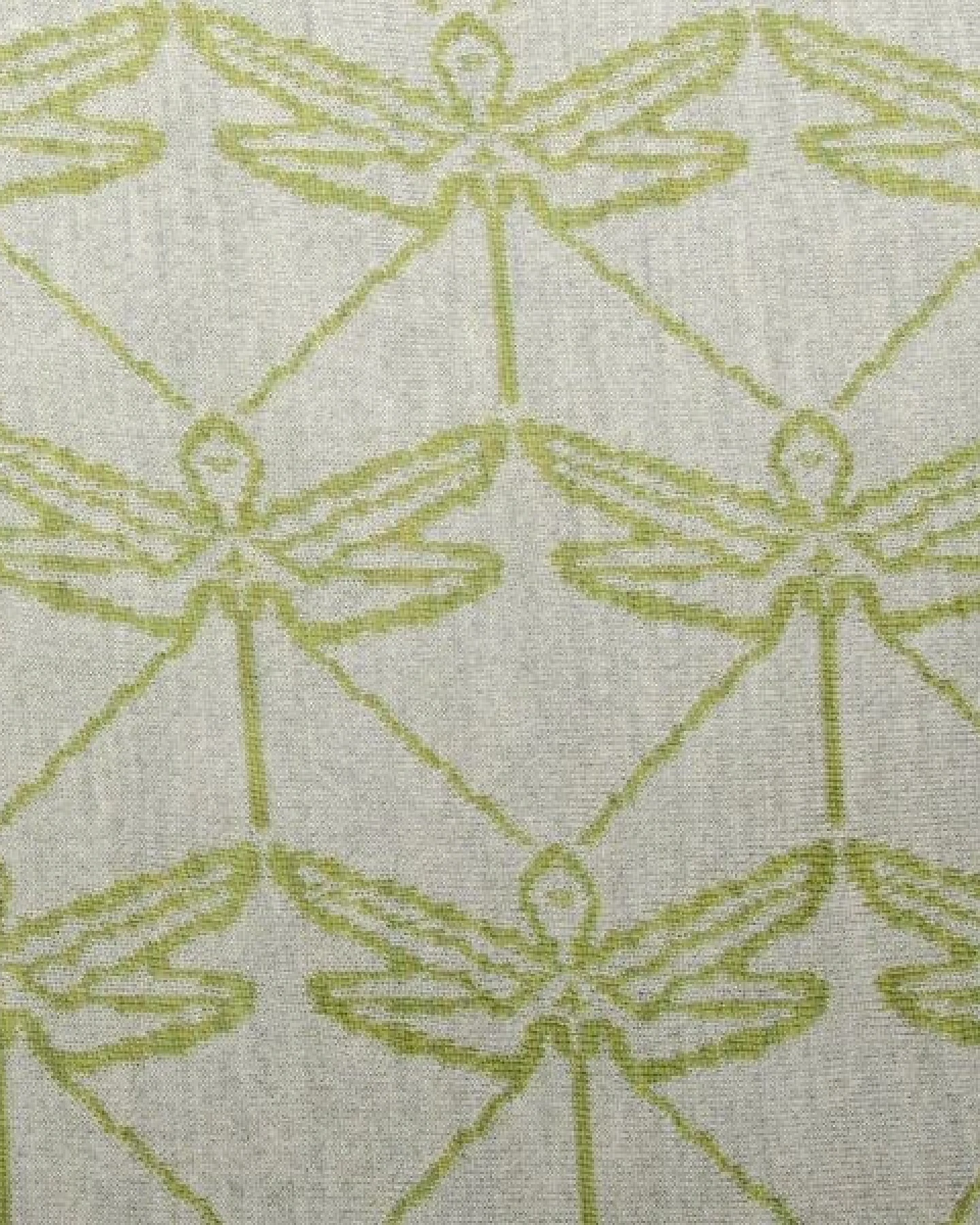 LANARTO slow fashion Stola dreieckiges Schultertuch Libelle zweifarbig gestrickt aus Merinowolle – Ansicht 4