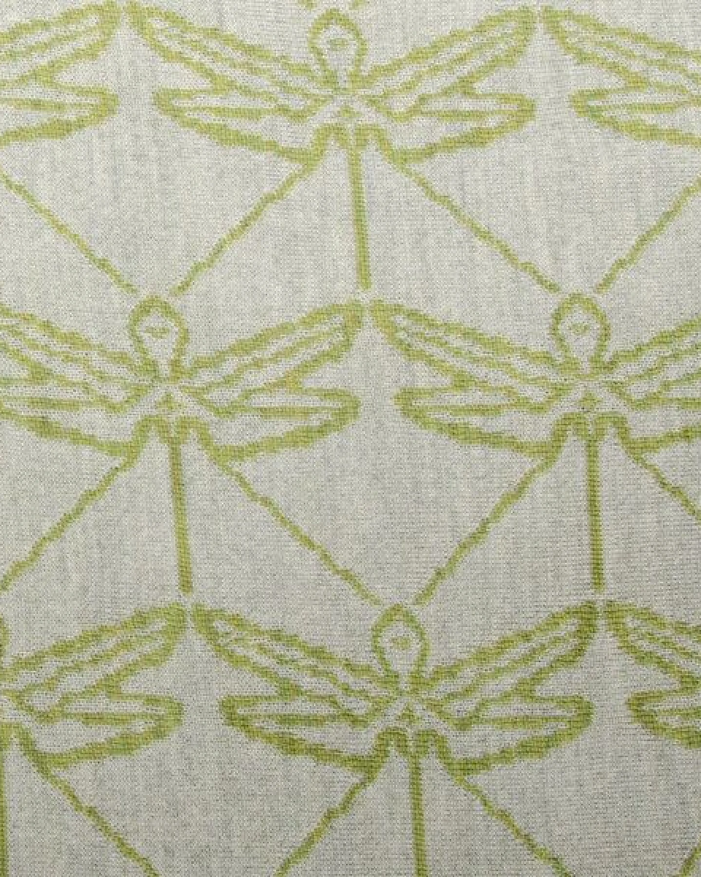 LANARTO slow fashion Stola dreieckiges Schultertuch Libelle zweifarbig gestrickt aus Merinowolle – Ansicht 4