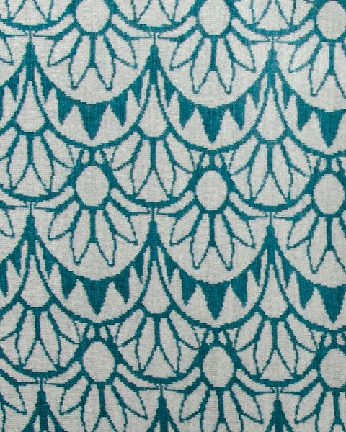 LANARTO slow fashion Stola dreieckiges Schultertuch Sonne zweifarbig gestrickt aus mulesingfreier Merinowolle – Ansicht 3