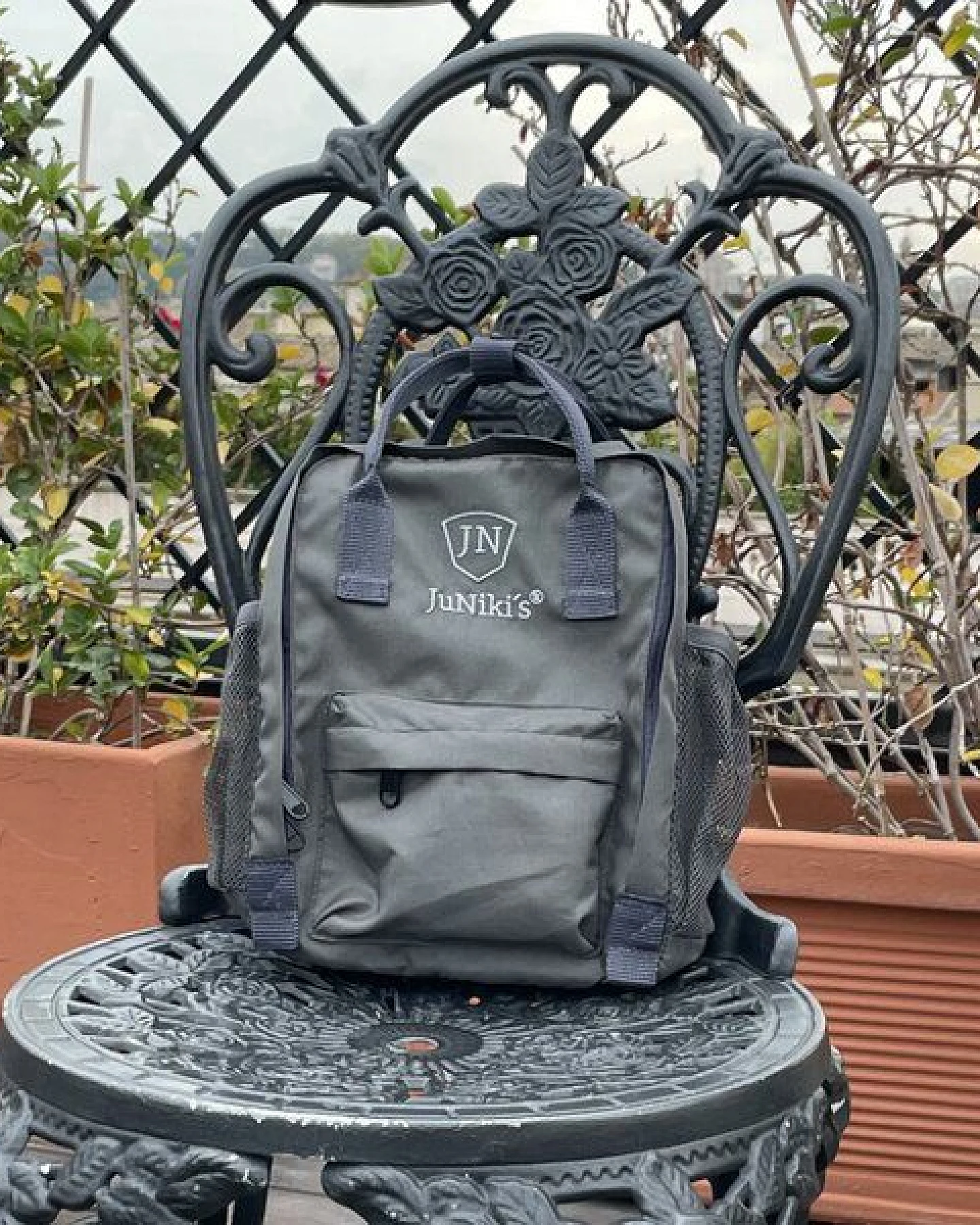 JN JuNiki's Aus RPET: Nachhaltiger & ultraleichter JuNiki's® Rucksack – Ansicht 2