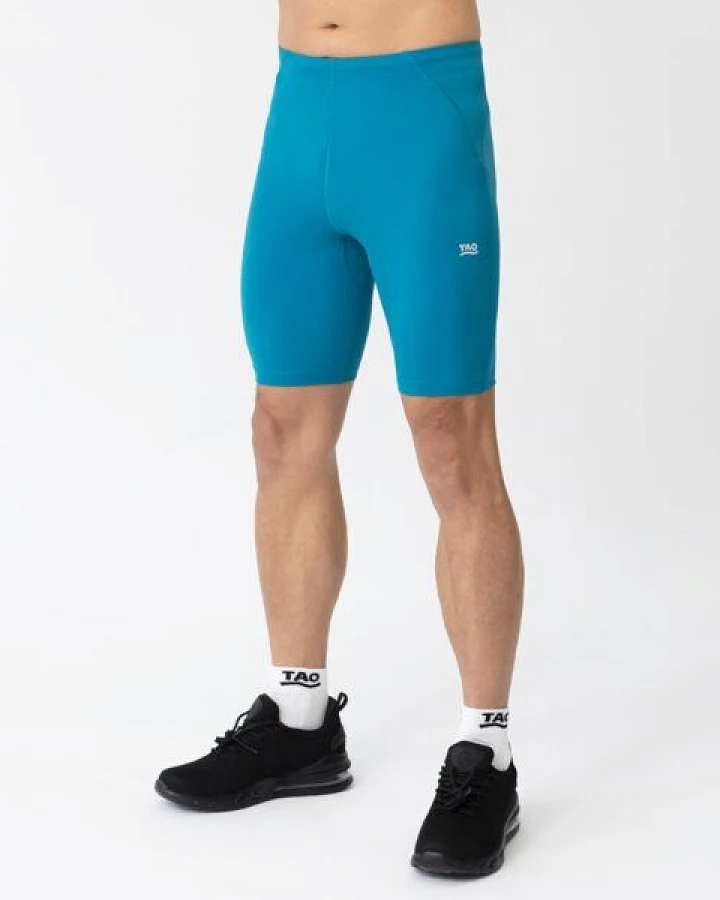TAO Sportswear Kurze Herren Lauftight BOJE mit Reißverschlusstasche