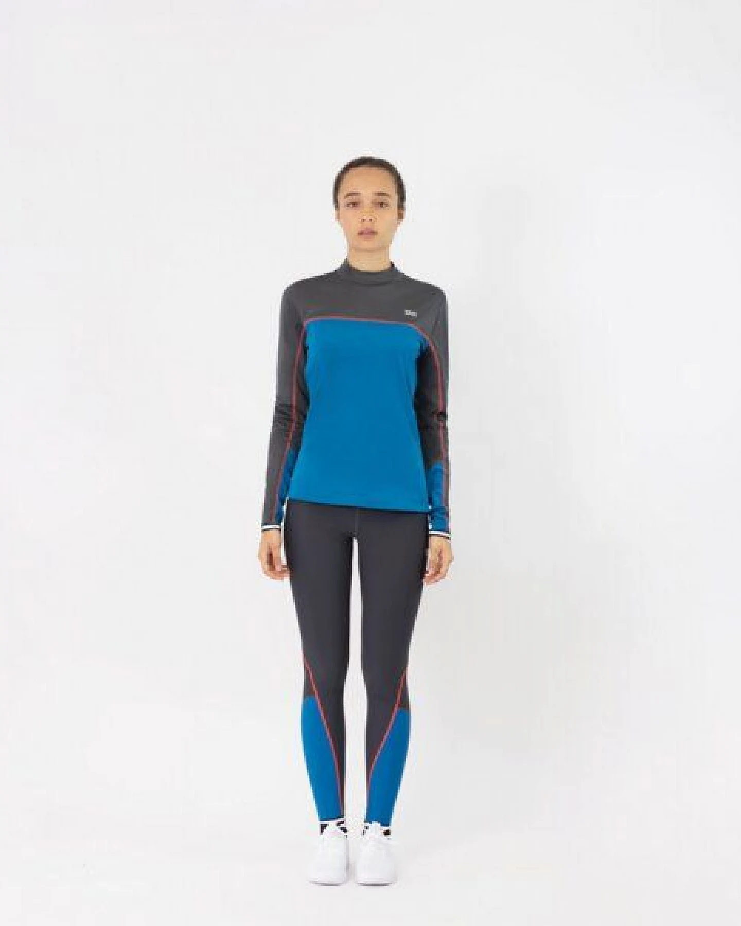TAO Sportswear Atmungsaktives Damen Langarm Laufshirt GAIA mit Stehkragen – Ansicht 2