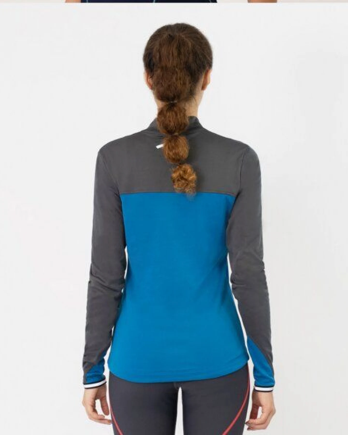 TAO Sportswear Atmungsaktives Damen Langarm Laufshirt GAIA mit Stehkragen – Ansicht 4