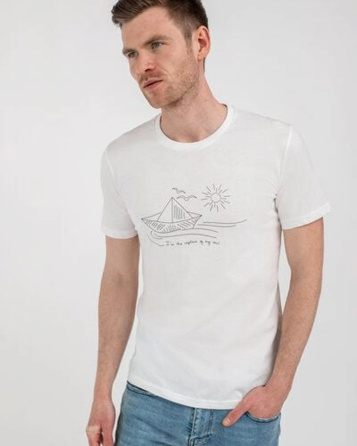 Brandless Basic Bio T-Shirt (men) Nr.3 GOTS Sailor – Ansicht 3