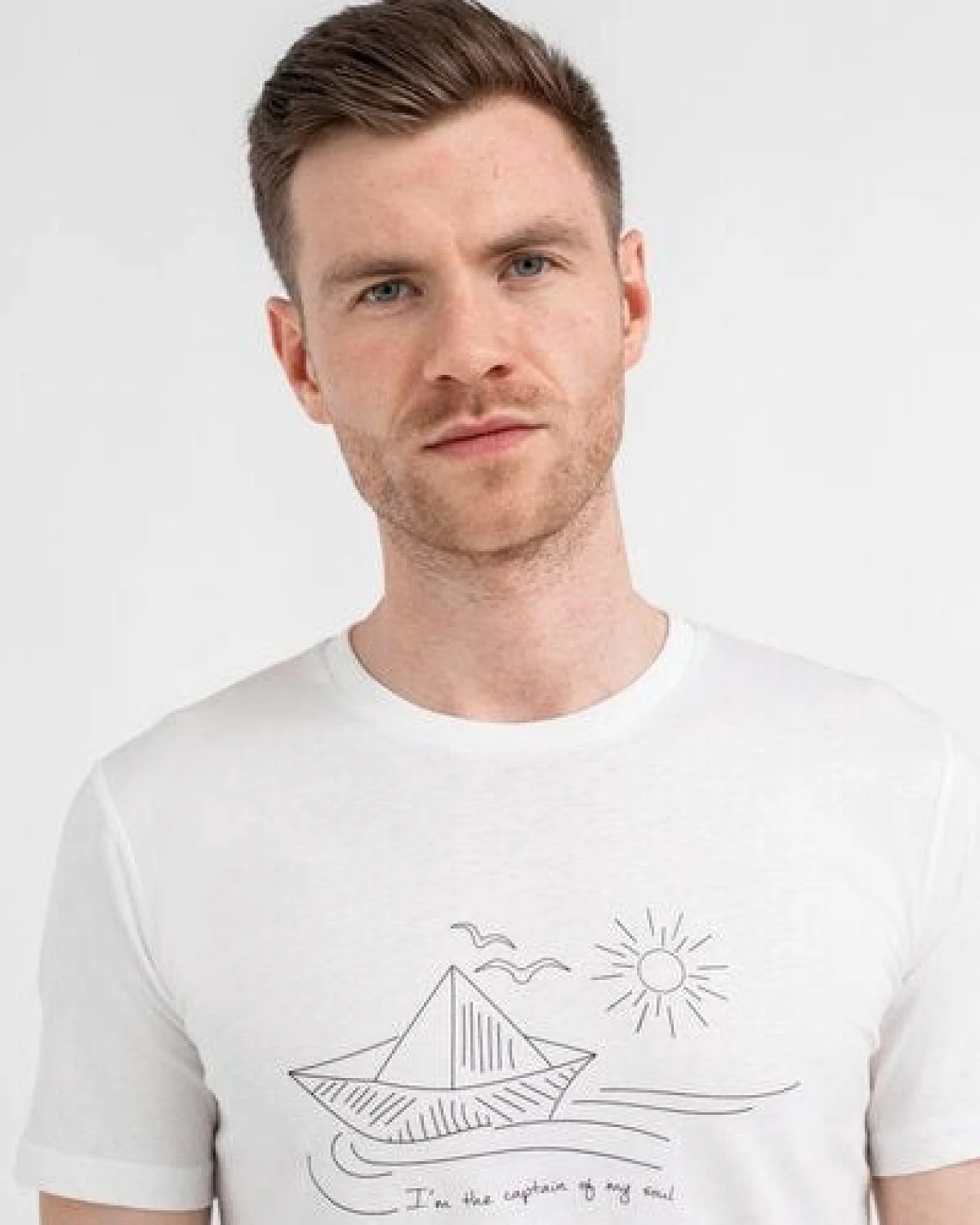 Brandless Basic Bio T-Shirt (men) Nr.3 GOTS Sailor – Ansicht 4