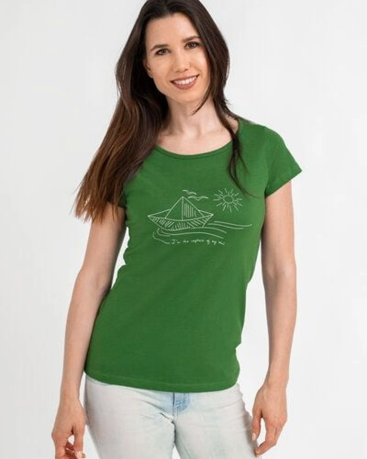 Brandless Basic Bio T-Shirt (ladies) Nr.2 GOTS Sailor – Ansicht 3
