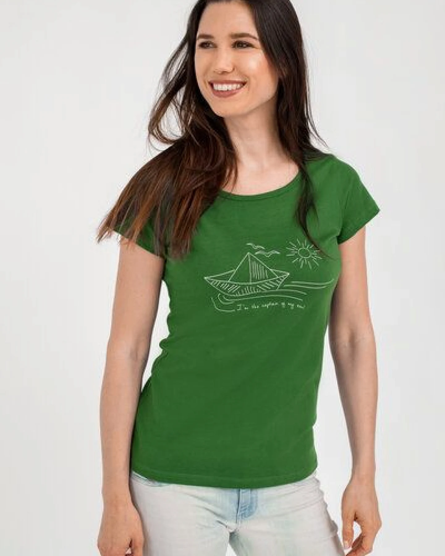 Brandless Basic Bio T-Shirt (ladies) Nr.2 GOTS Sailor – Ansicht 4