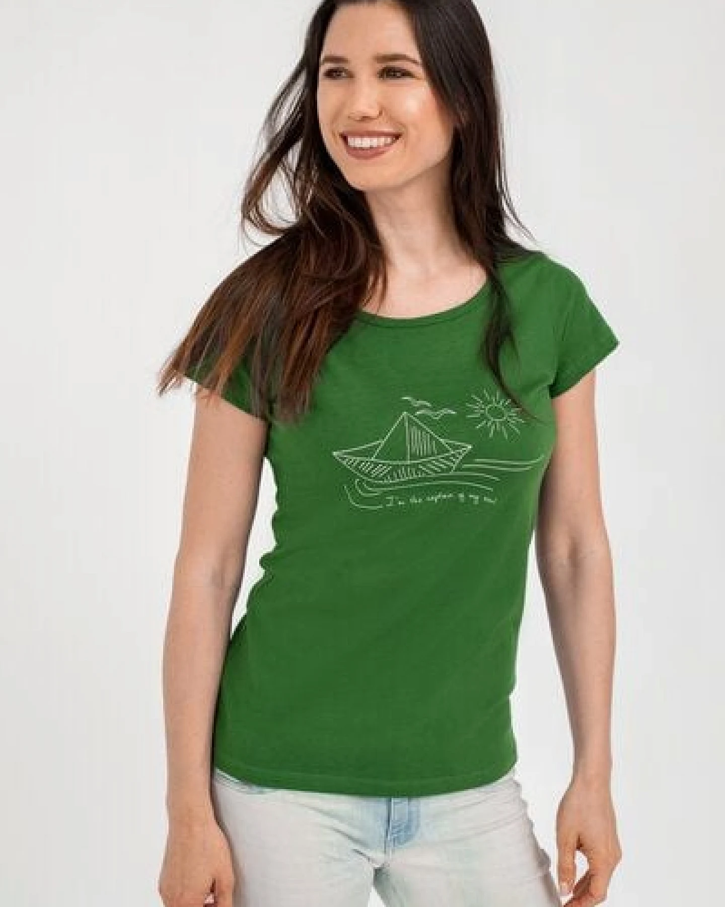 Brandless Basic Bio T-Shirt (ladies) Nr.2 GOTS Sailor – Ansicht 4