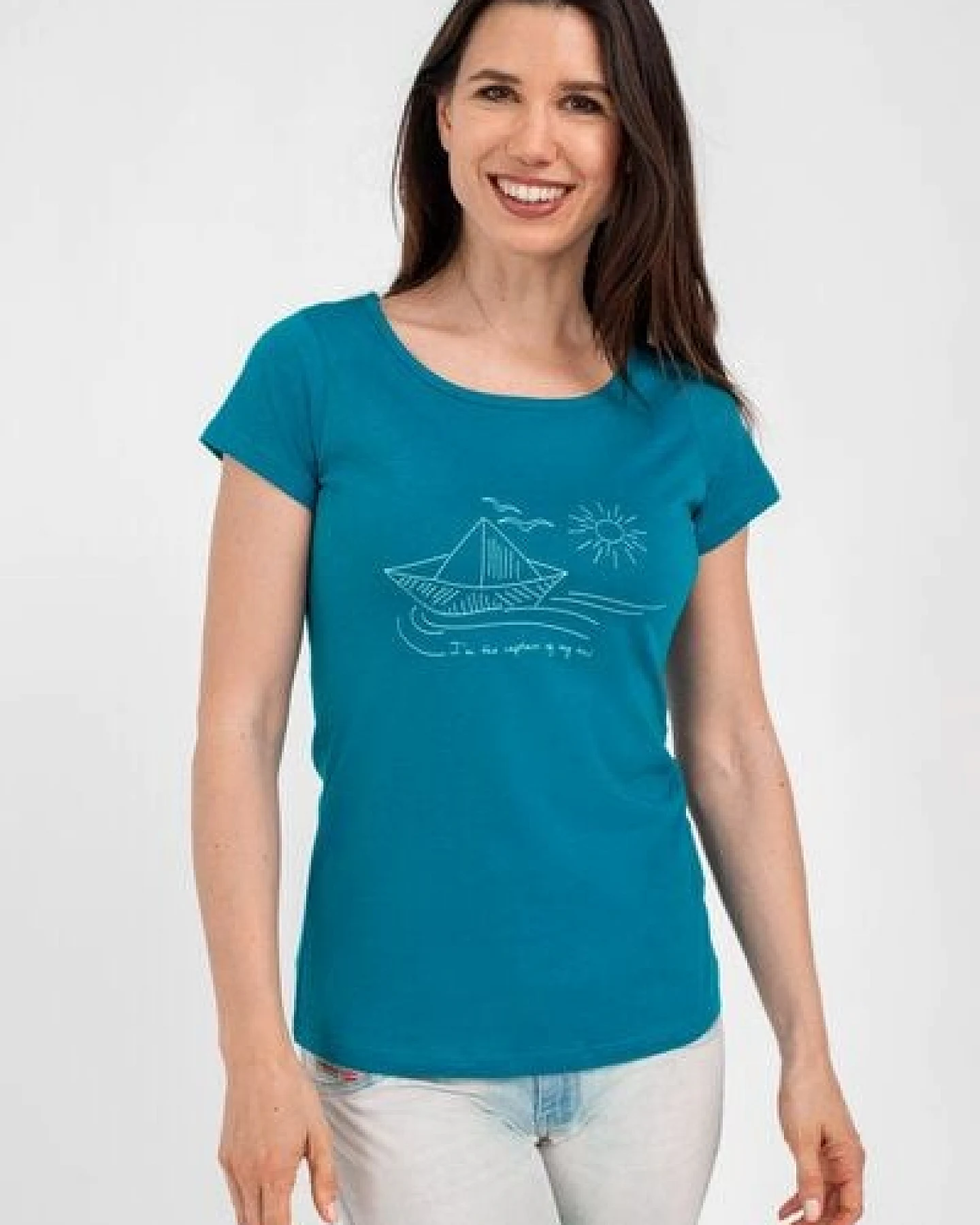 Brandless Basic Bio T-Shirt (ladies) Nr.2 GOTS Sailor – Ansicht 3