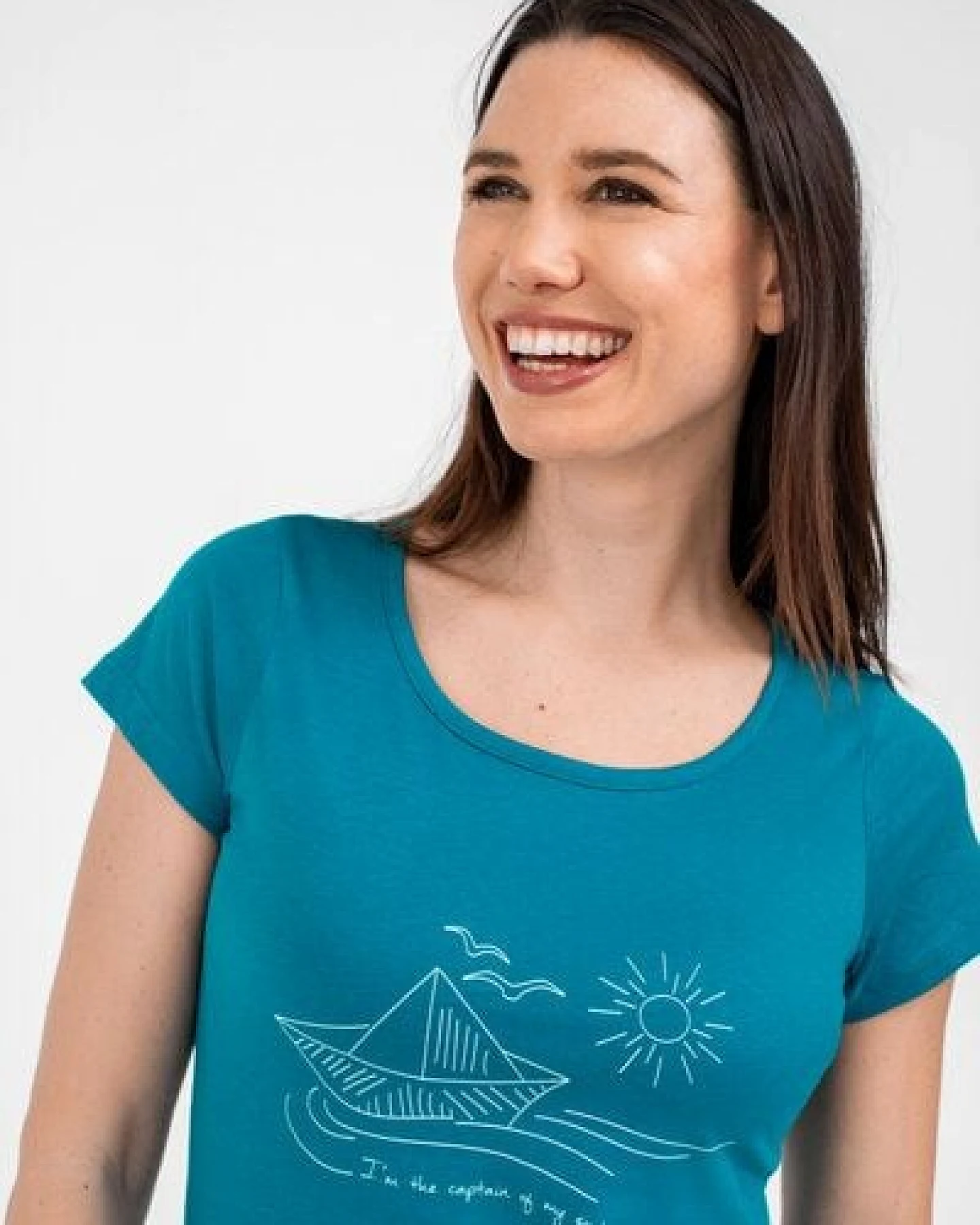Brandless Basic Bio T-Shirt (ladies) Nr.2 GOTS Sailor – Ansicht 4