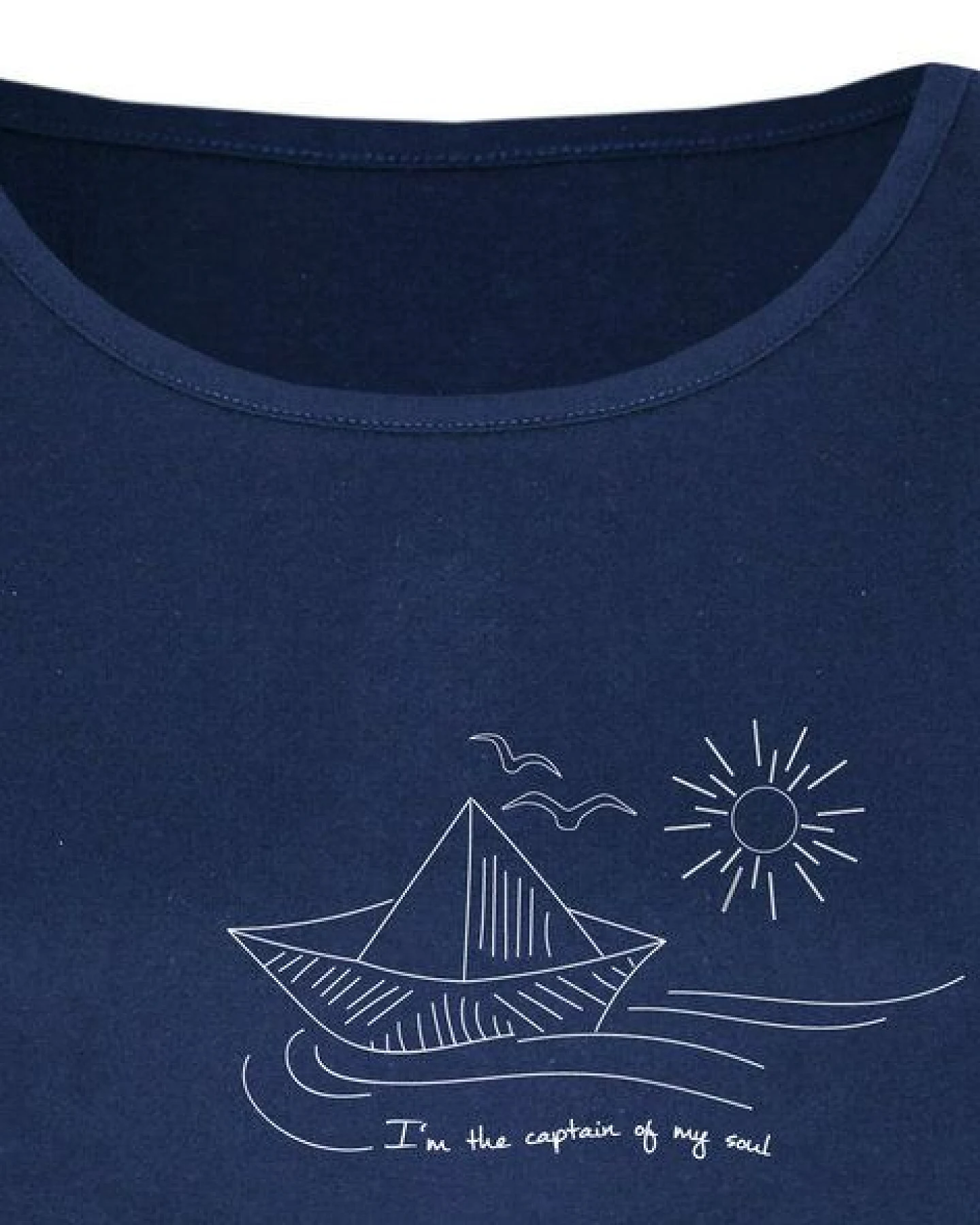 Brandless Basic Bio T-Shirt (ladies) Nr.2 GOTS Sailor – Ansicht 2