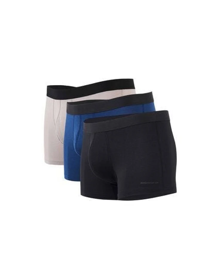 ORGANICATION ESSENTIALS-BORA - Boxershorts aus supersoftem TENCEL Modal-Mix im 3er-Pack