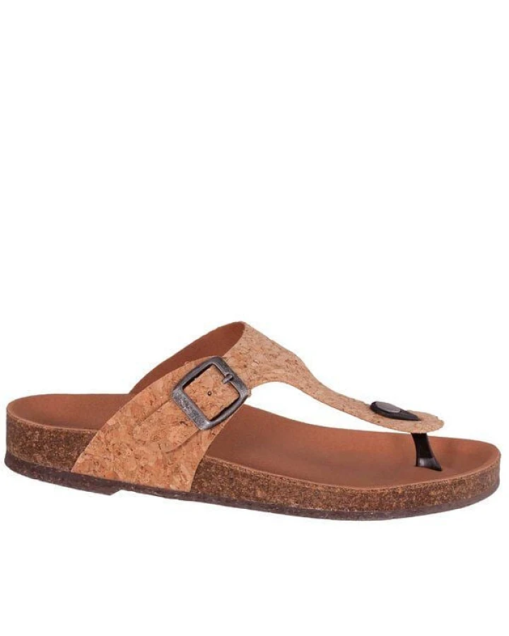 Shoezuu Vegan Vegane Kork Toe Post Zehentrenner Sandalen