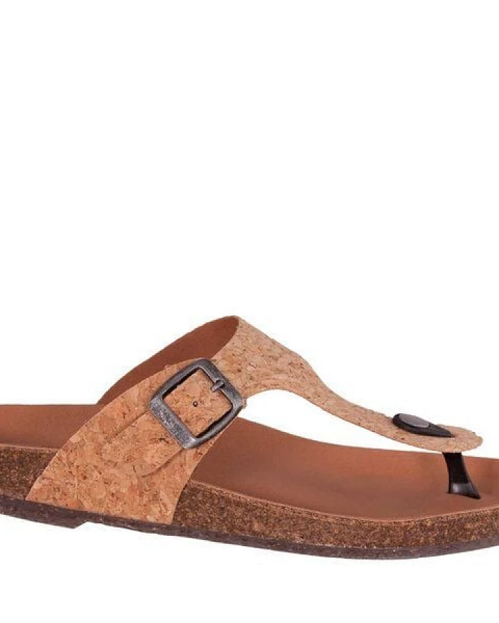 Shoezuu Vegan Vegane Kork Toe Post Zehentrenner Sandalen