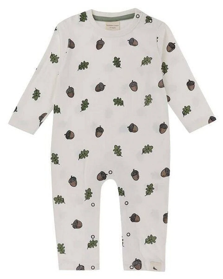 Baby Langarm Schlafanzug/ Strampler *Acorn* Bio Baumwolle