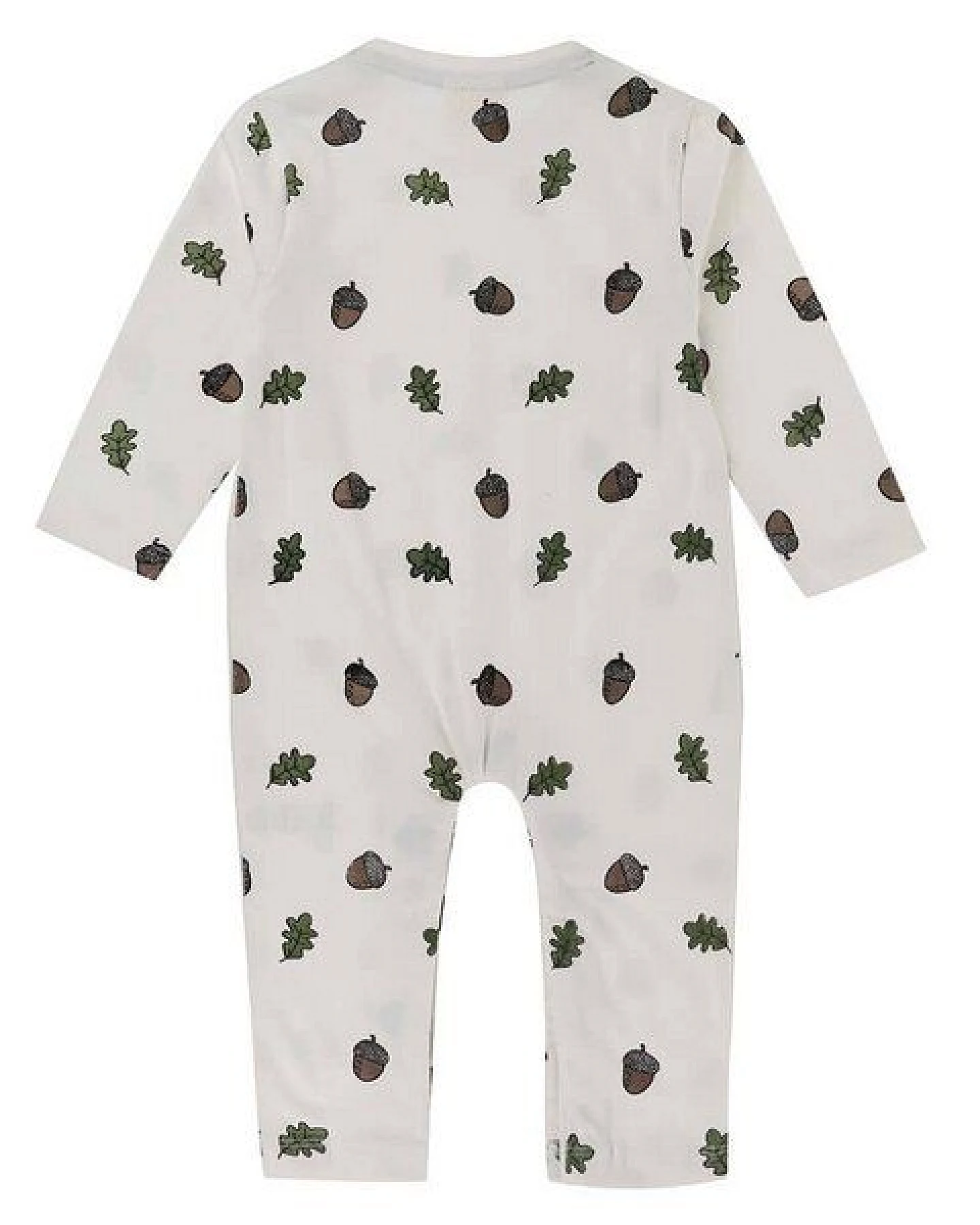Baby Langarm Schlafanzug/ Strampler *Acorn* Bio Baumwolle – Ansicht 2