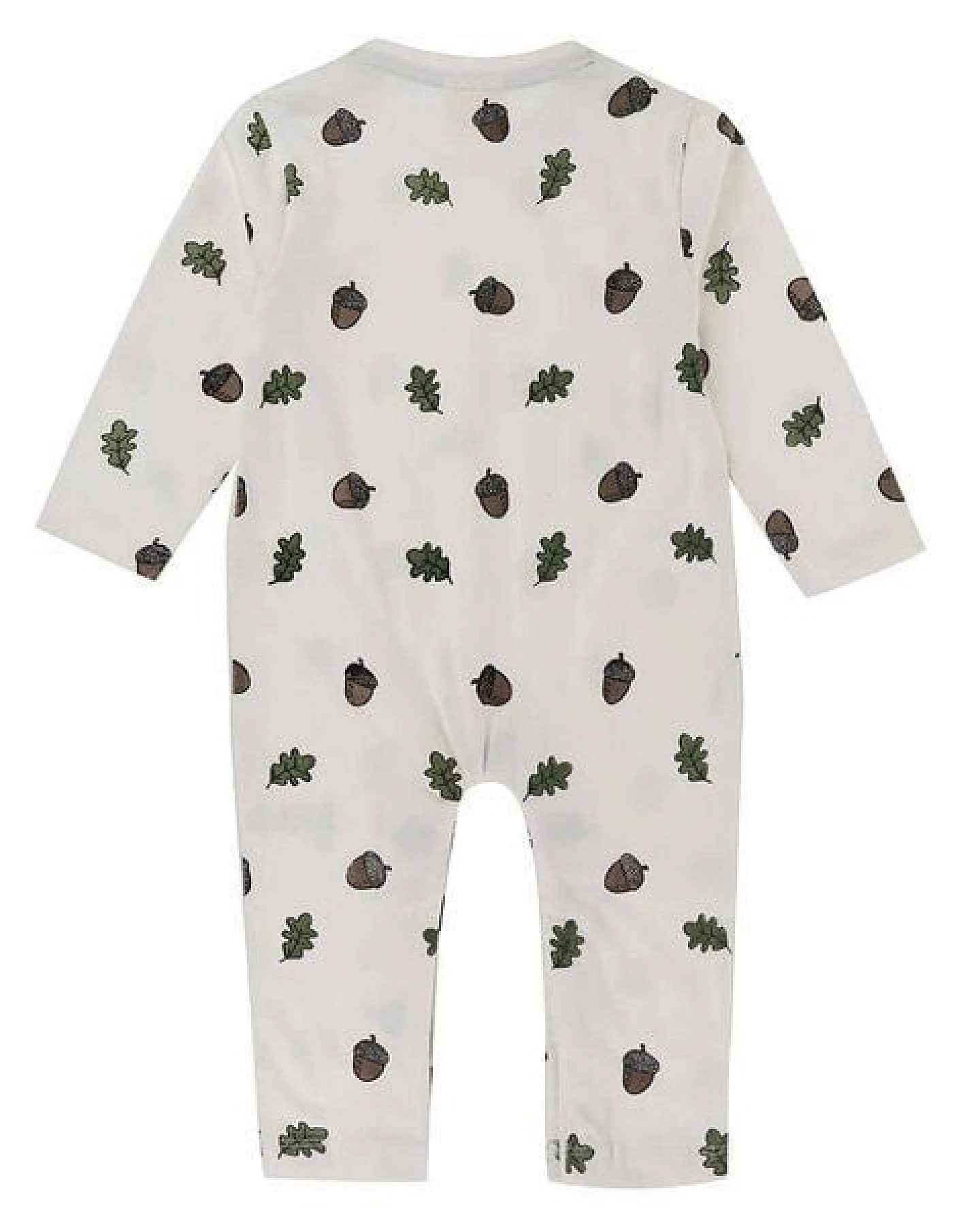 Baby Langarm Schlafanzug/ Strampler *Acorn* Bio Baumwolle – Ansicht 2