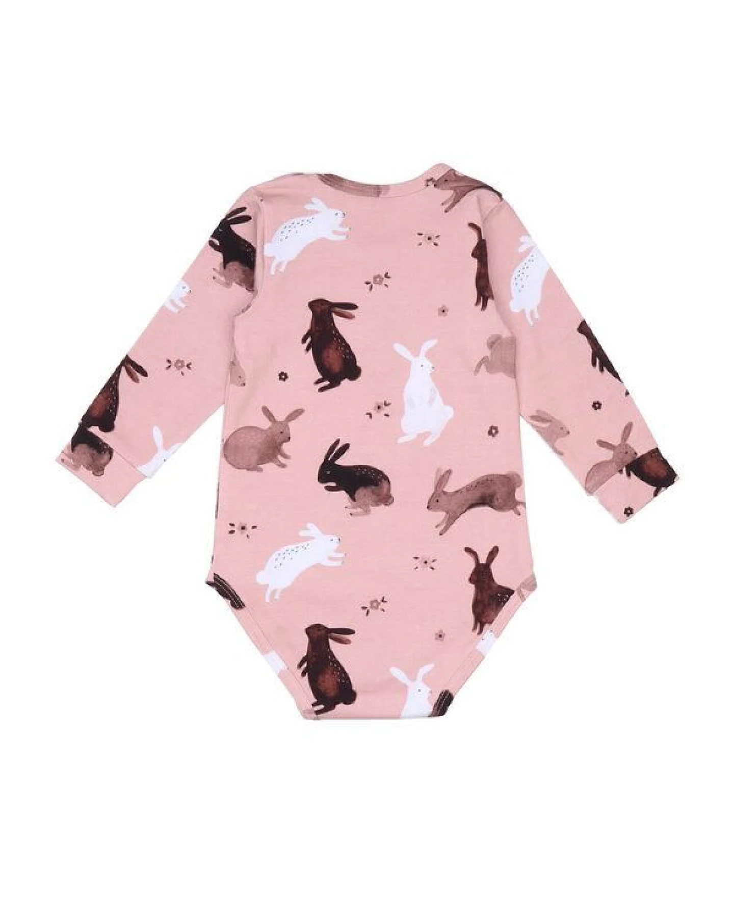 Baby Body Langarm *Happy Rabbits* Gots & Bio – Ansicht 2
