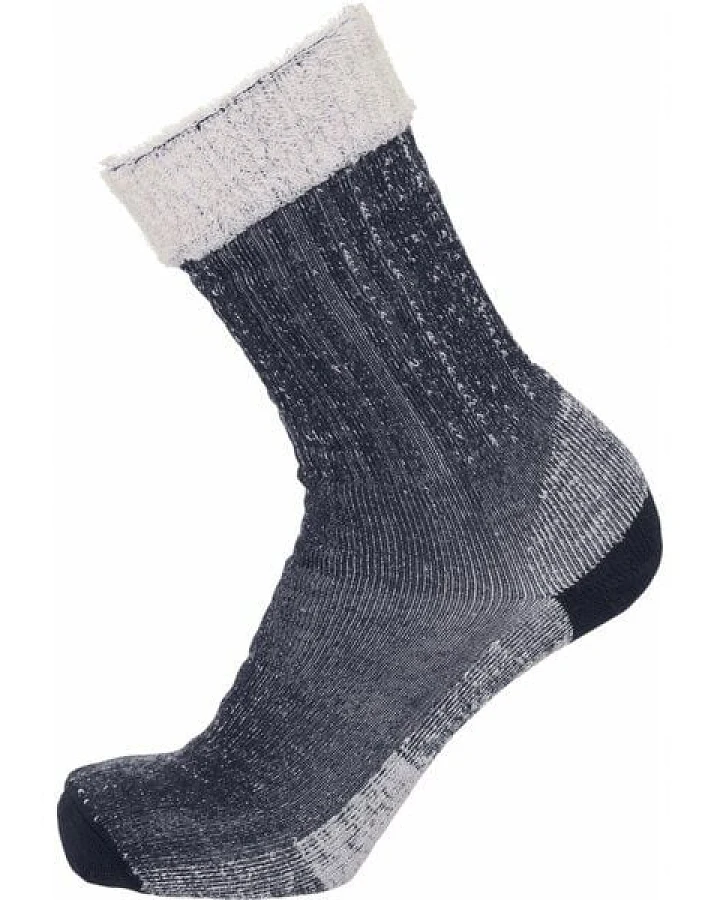 KnowledgeCotton Apparel Lange Wintersocken LOW TERRY SOCKS mit Bio-Wolle