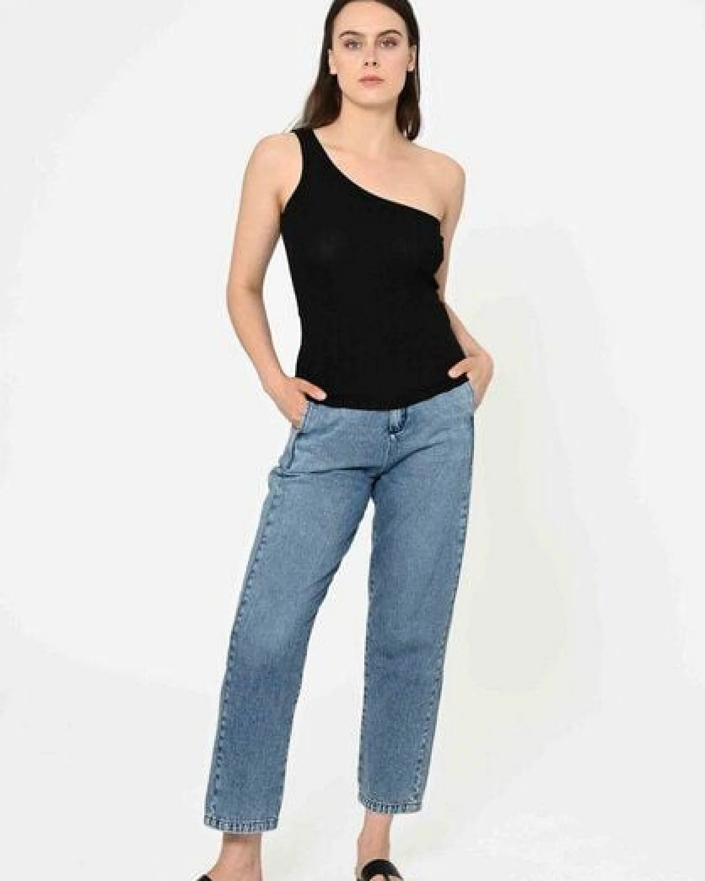 Lovjoi Top FLABELA ein aufregendes One-Shoulder Top – Ansicht 4