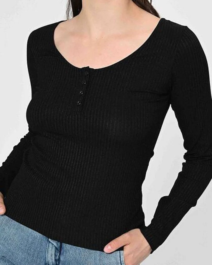 Lovjoi Longsleeve ARACEA figurbetontes Longlseeveshirt