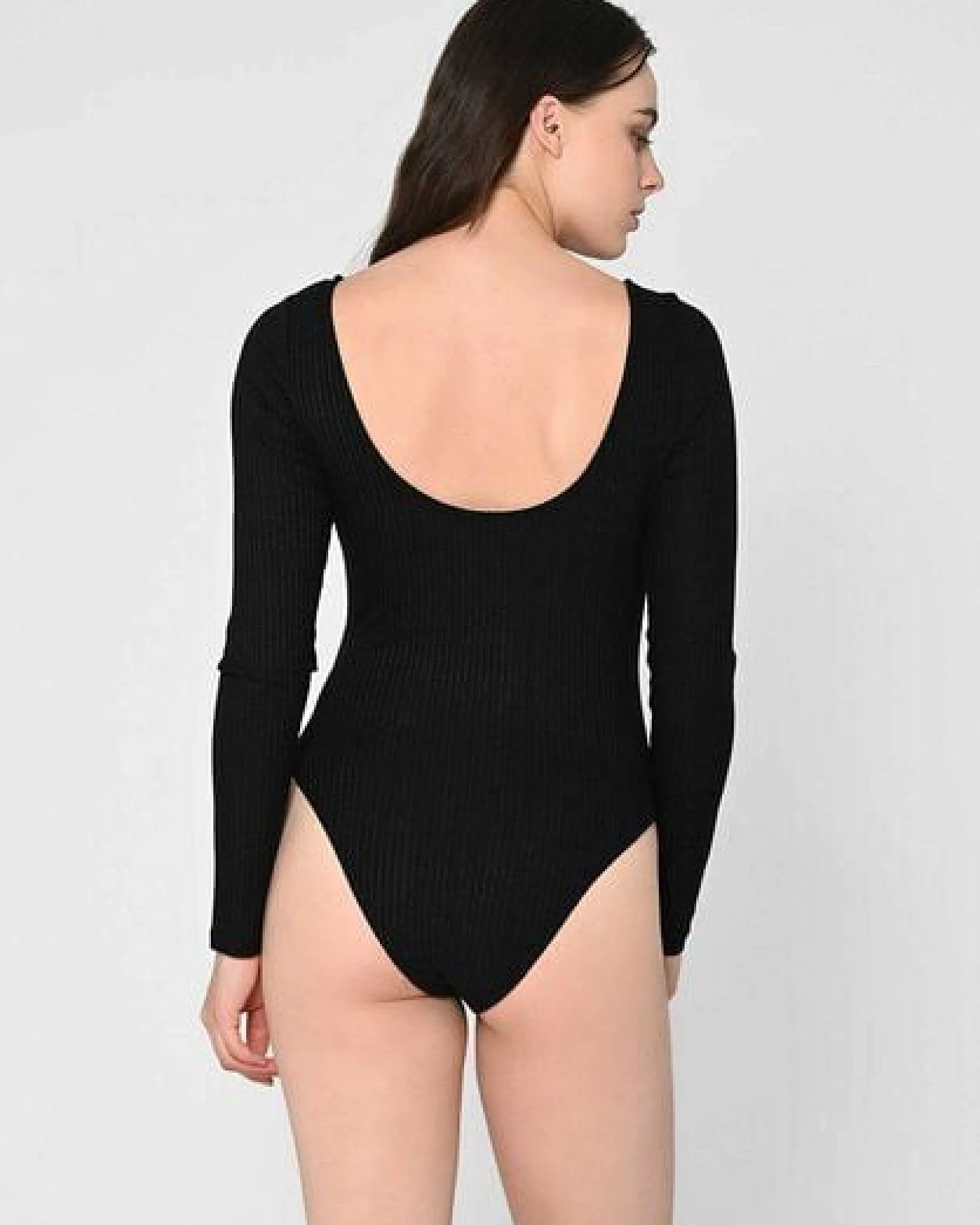Lovjoi Body SALMONA mit extra tiefem Front- und Rückenausschnitt – Ansicht 3