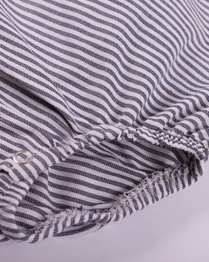 Fred's World by Green Cotton "Green Cotton" Body "hellblau/weiß"