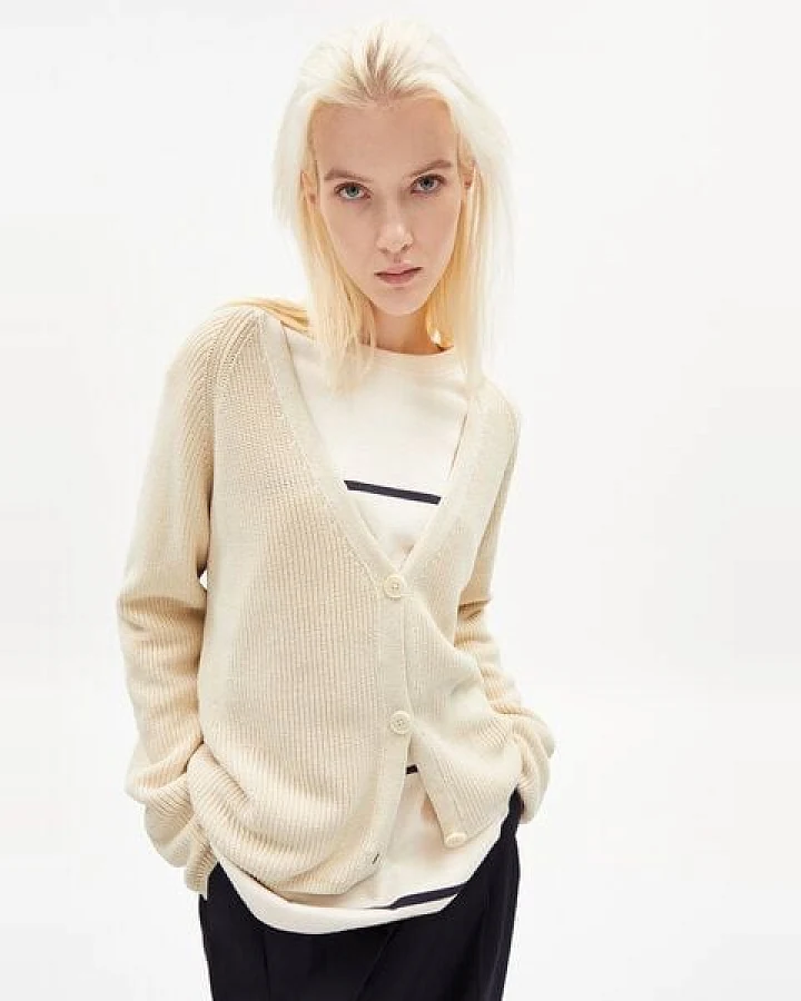 ARMEDANGELS ADRINAA SOFT - Damen Cardigan aus Bio-Baumwolle