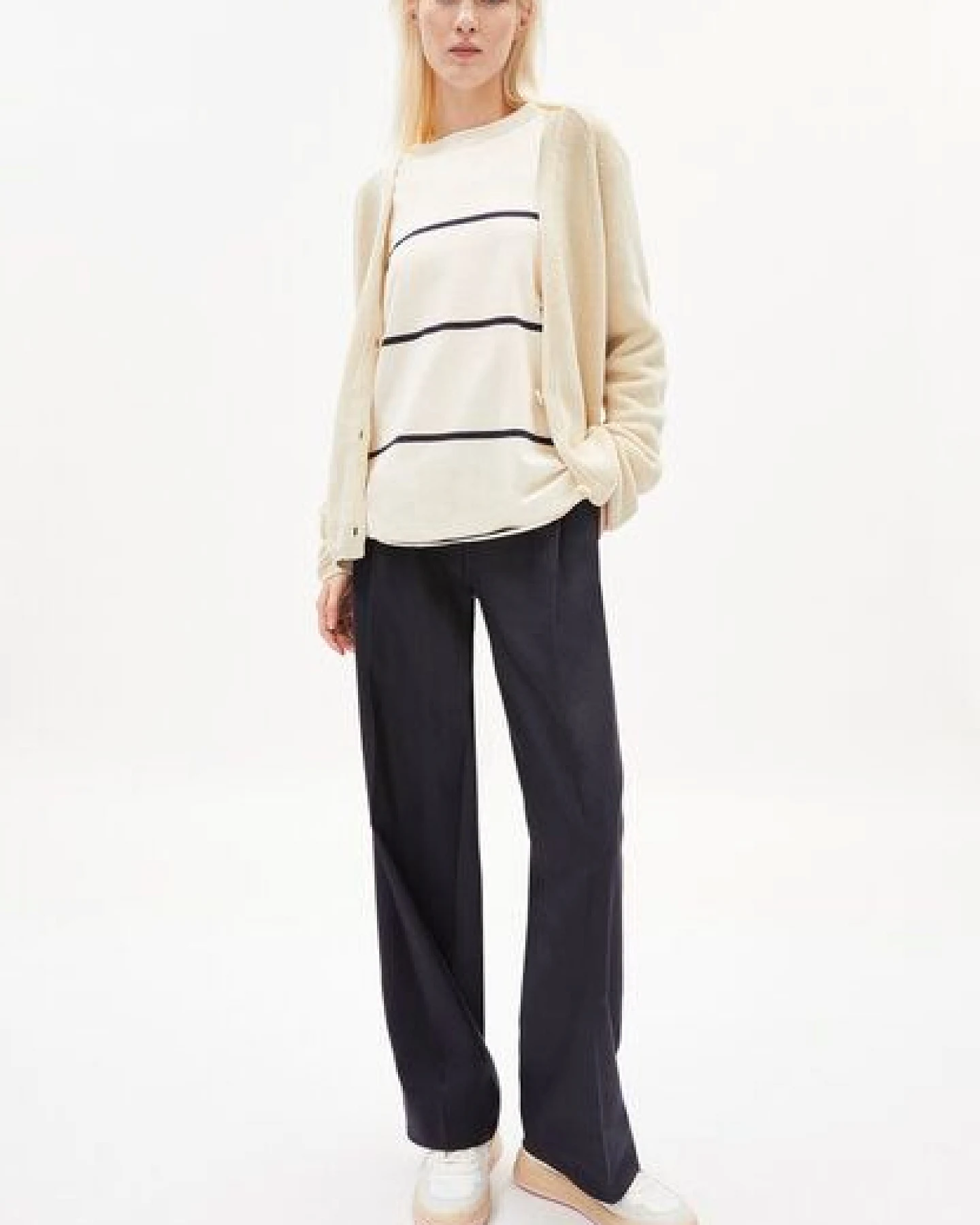 ARMEDANGELS ADRINAA SOFT - Damen Cardigan aus Bio-Baumwolle – Ansicht 4