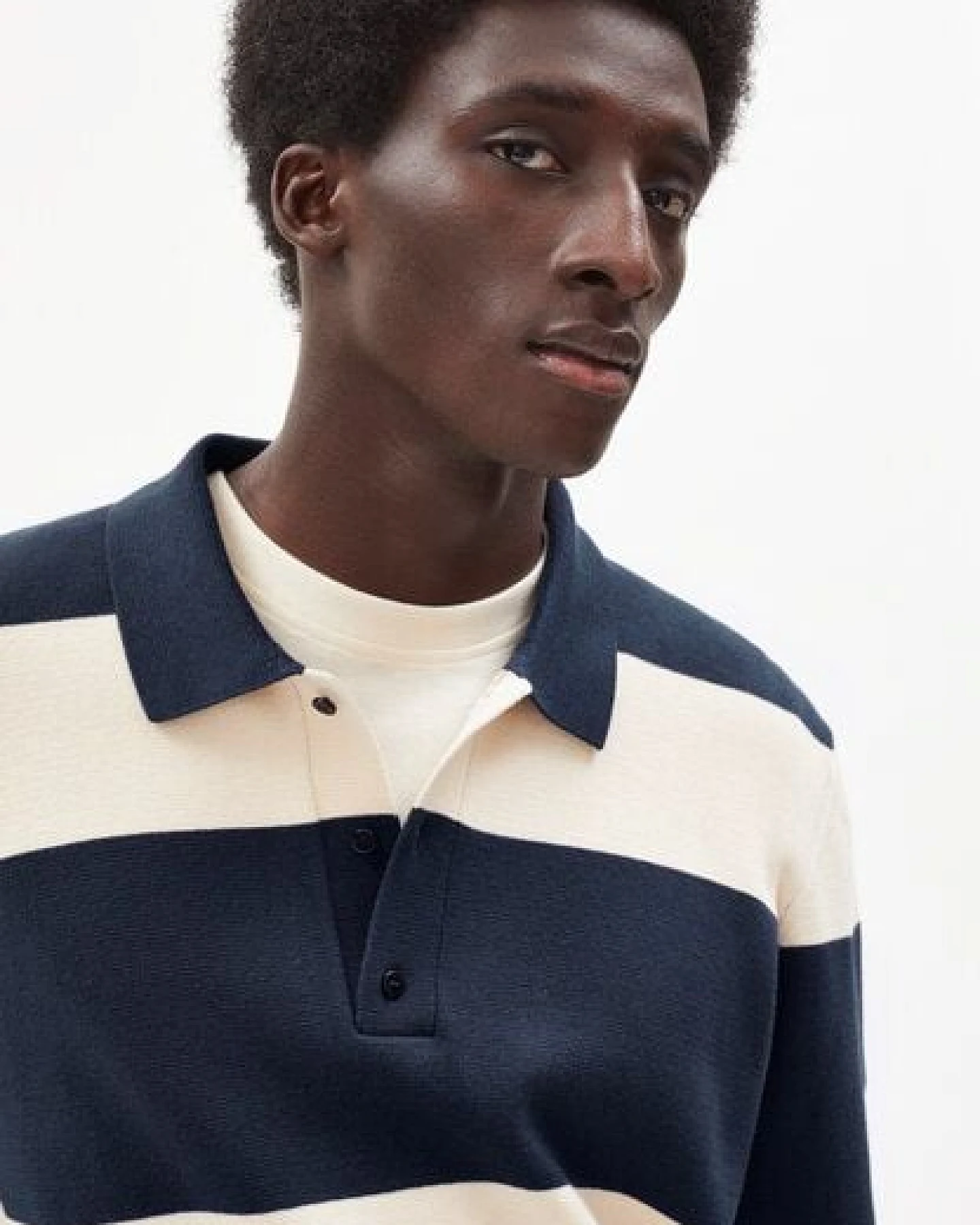 ARMEDANGELS PAAPO STRIPES - Herren Pullover aus Bio-Baumwolle – Ansicht 3